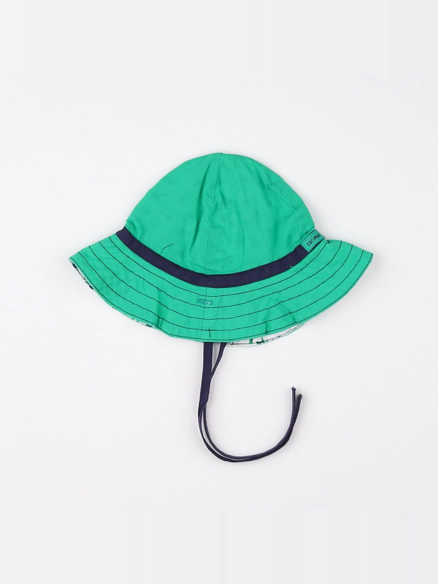 Catimini - chapeau vert, bleu - 3 mois