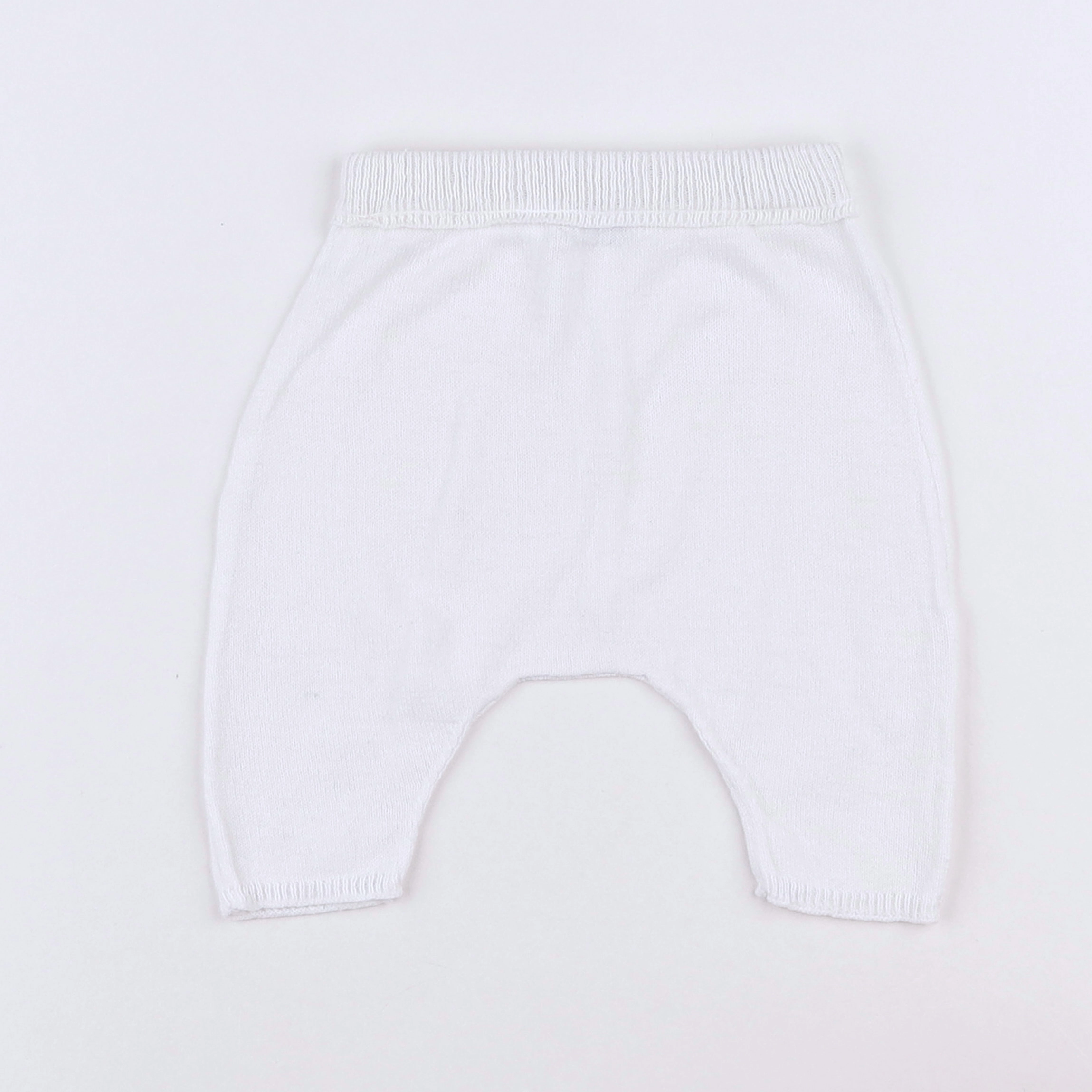 Vertbaudet - sarouel blanc - 1 mois