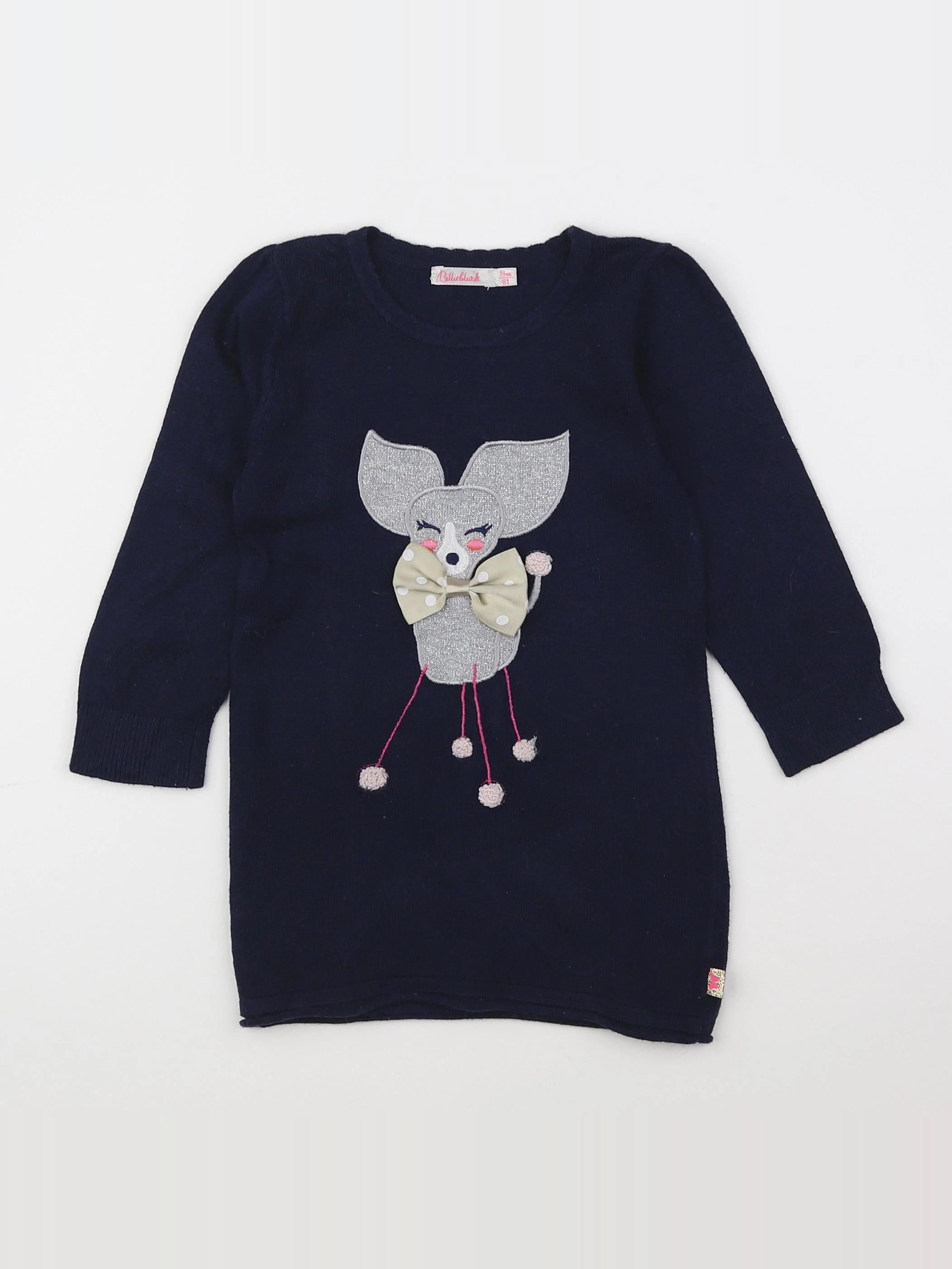 Billie Blush - robe bleu - 18 mois
