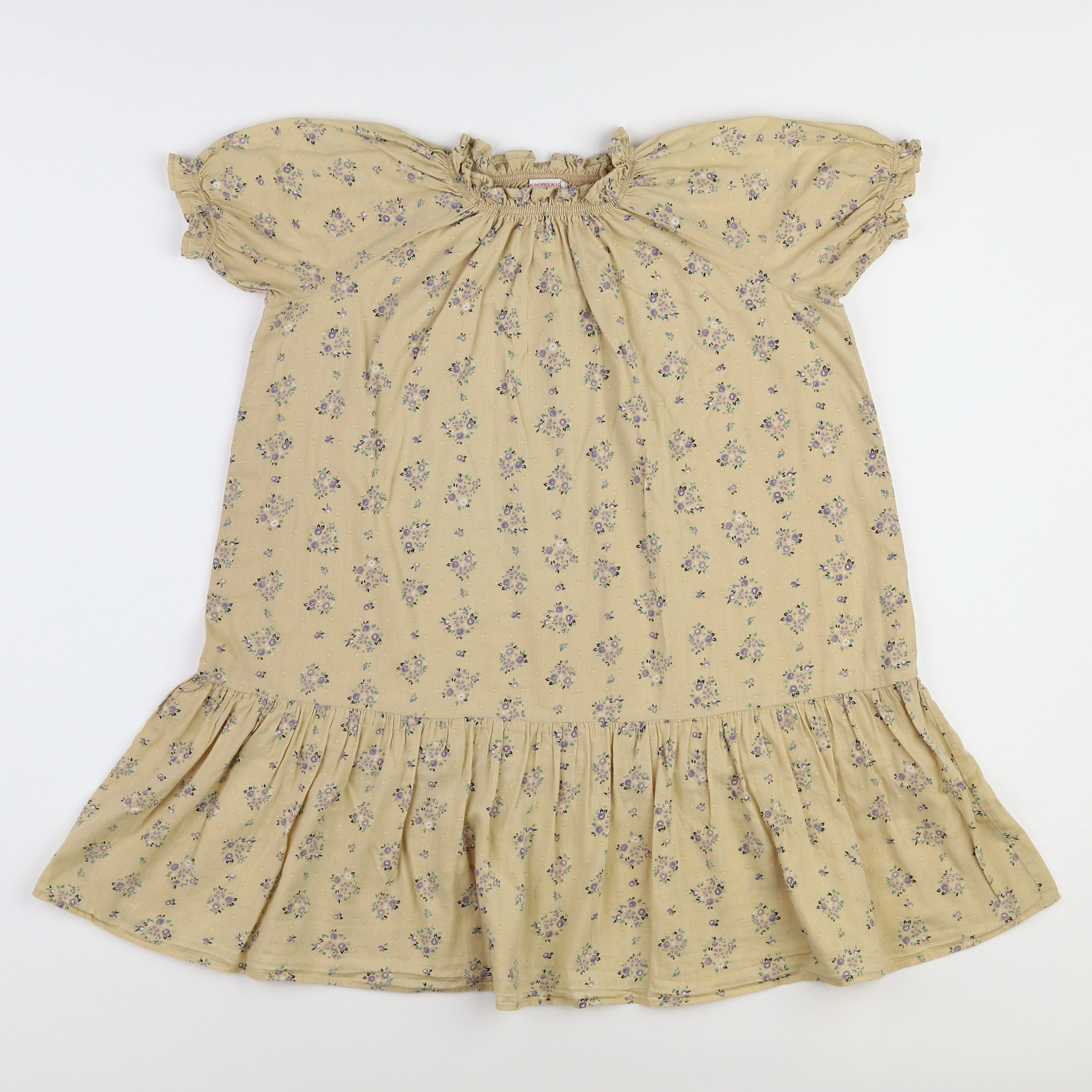 Monoprix - robe jaune - 8 ans