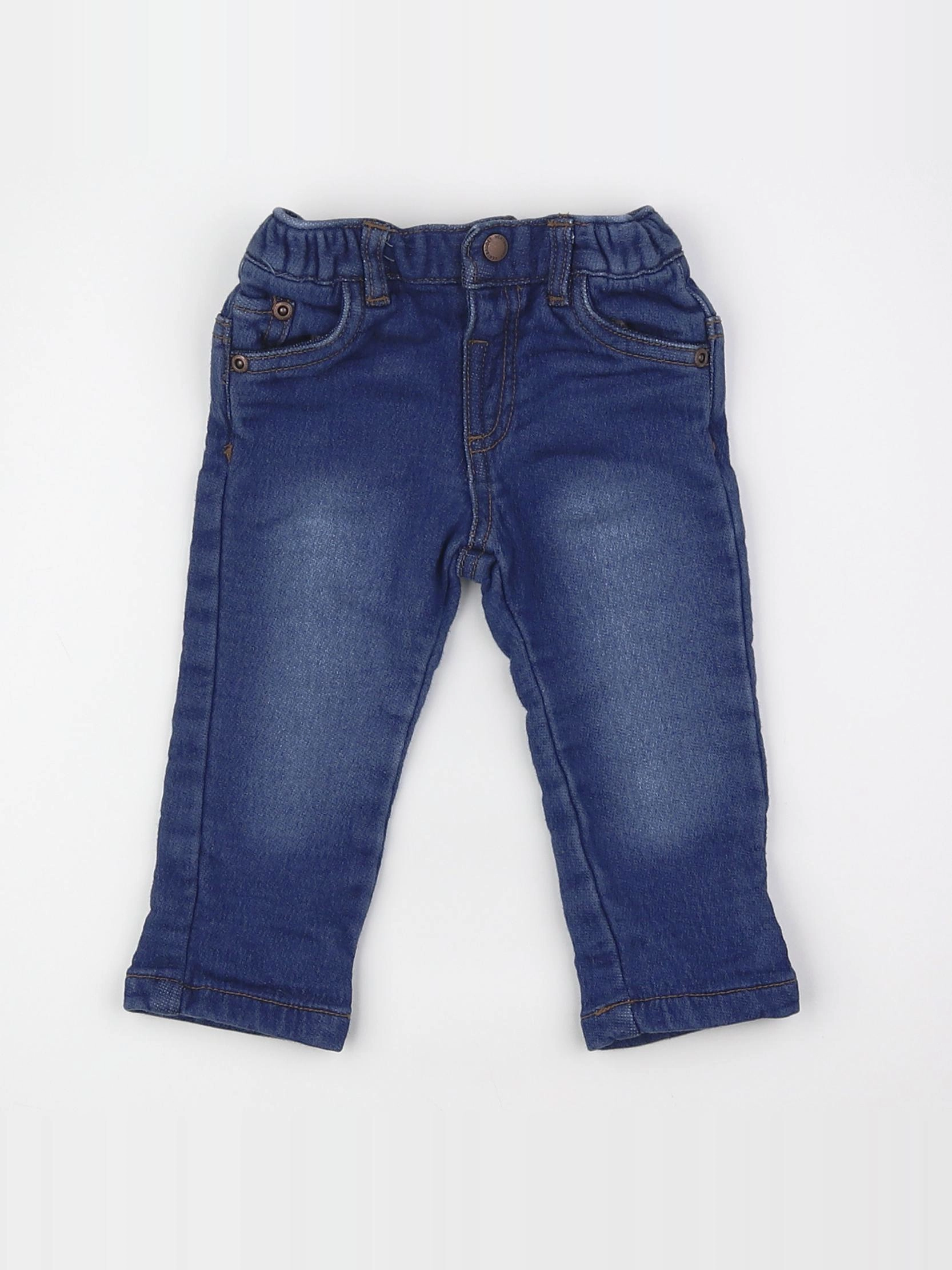 Vertbaudet - jean bleu - 6 mois