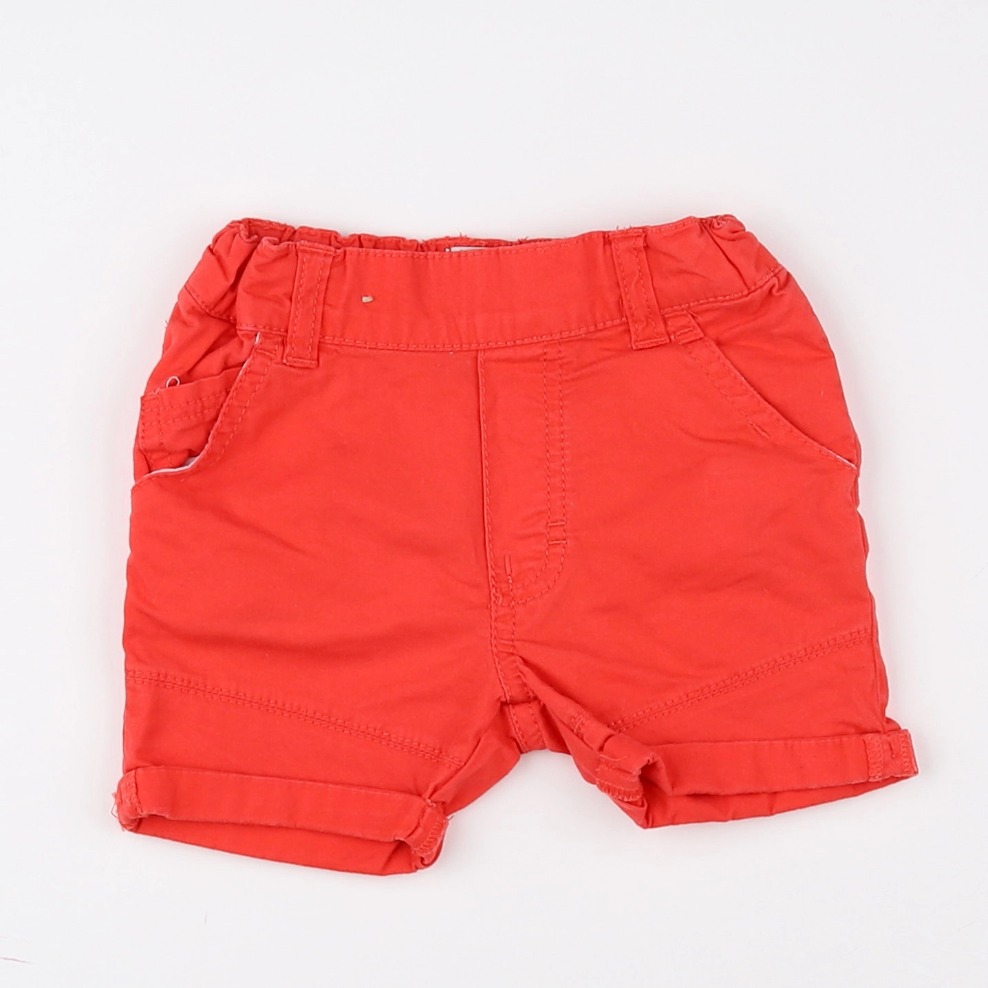 Timberland - short rouge - 6 mois