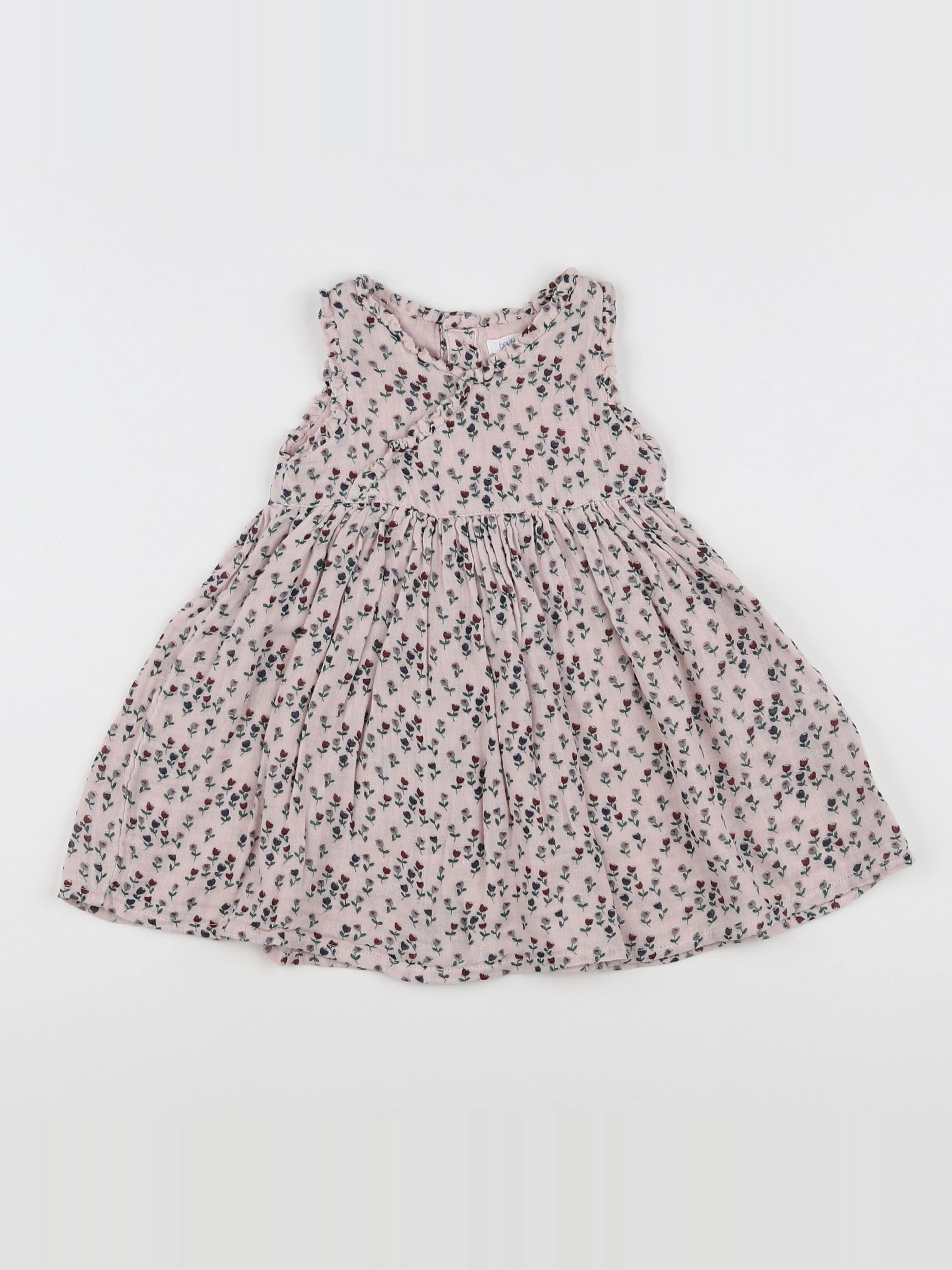 Boutchou - robe multicolore - 9 mois