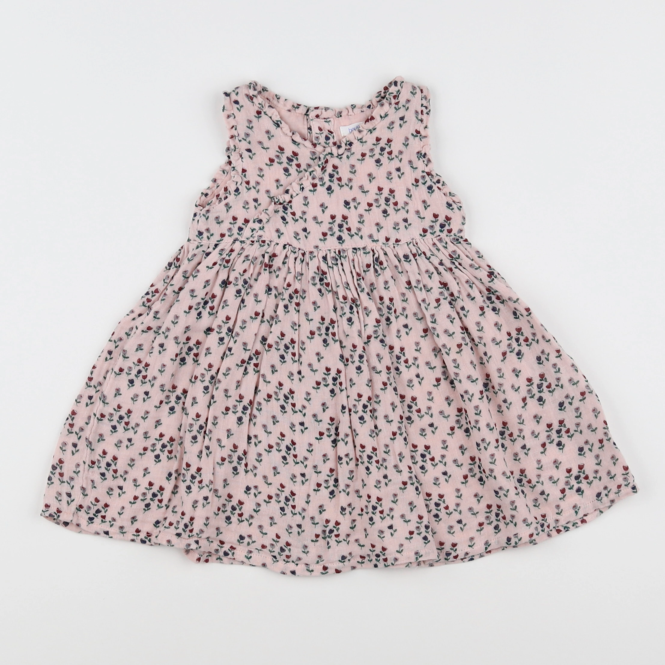 Boutchou - robe multicolore - 9 mois