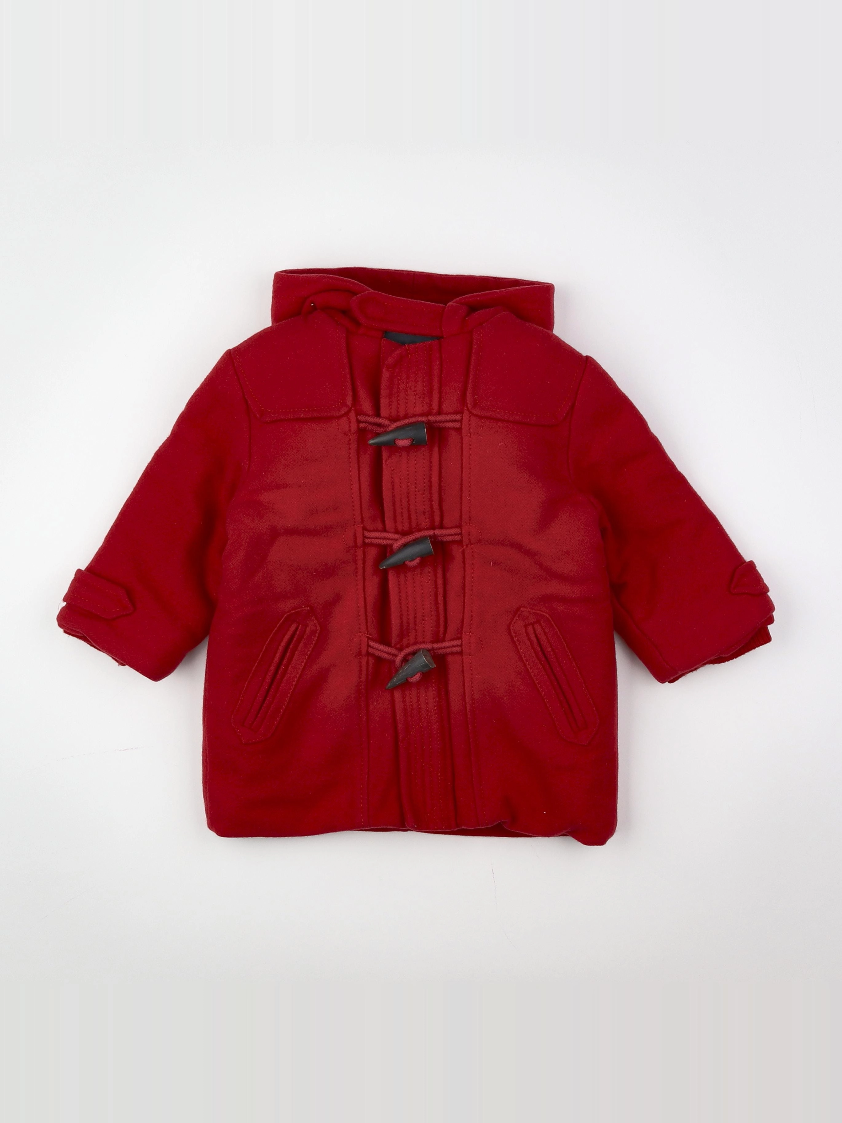 Jacadi - manteau rouge - 18 mois