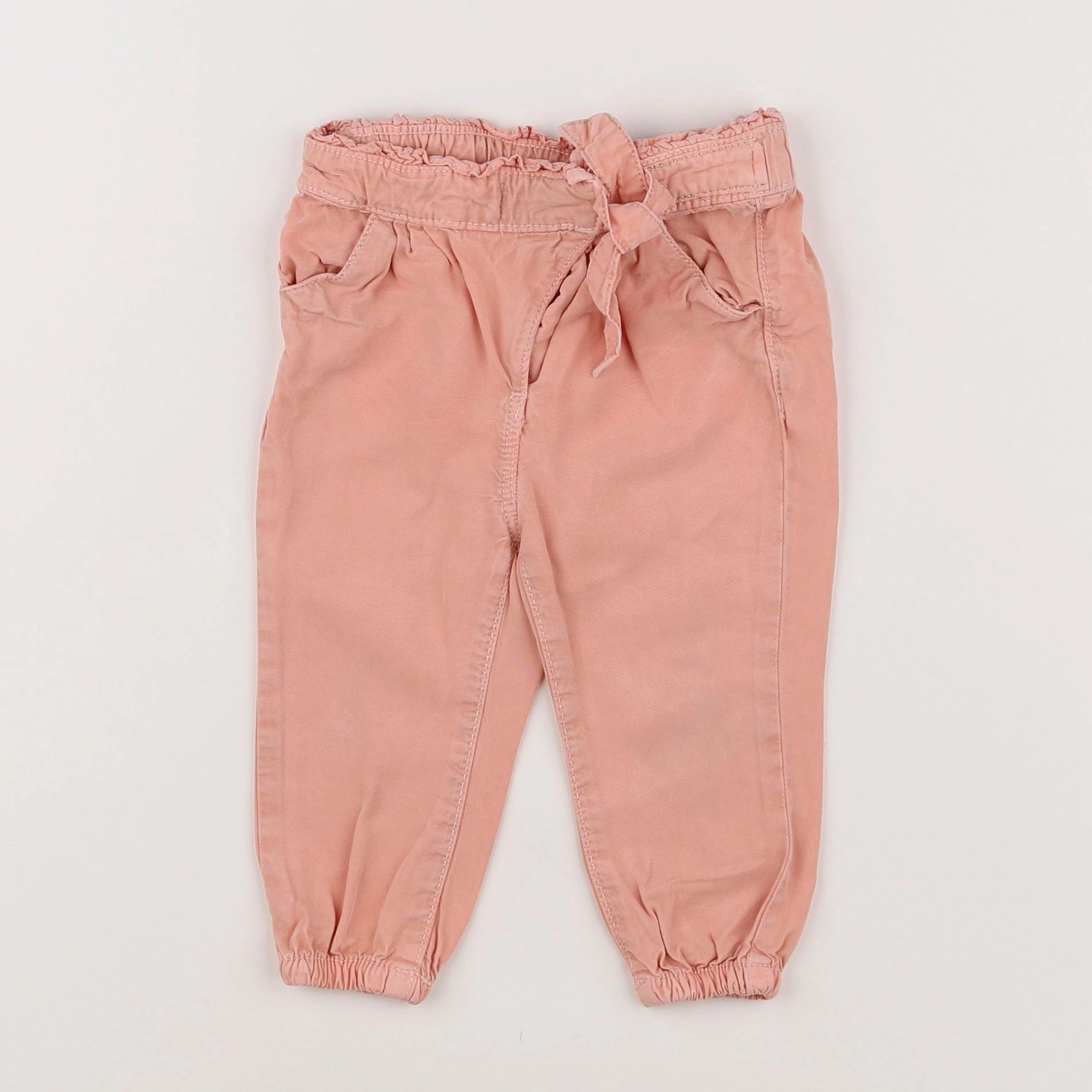 Tape à l'oeil - pantalon rose - 12 mois