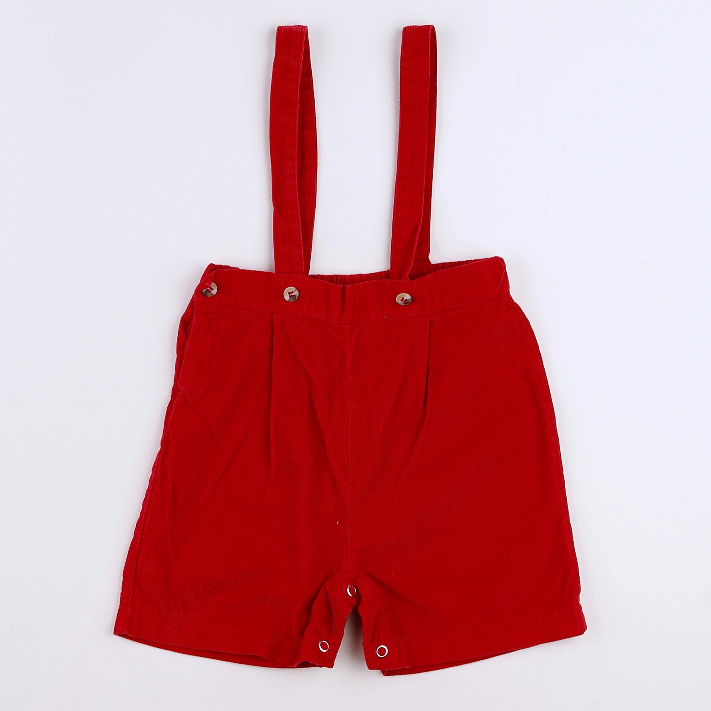 Bobine - short rouge - 12 mois