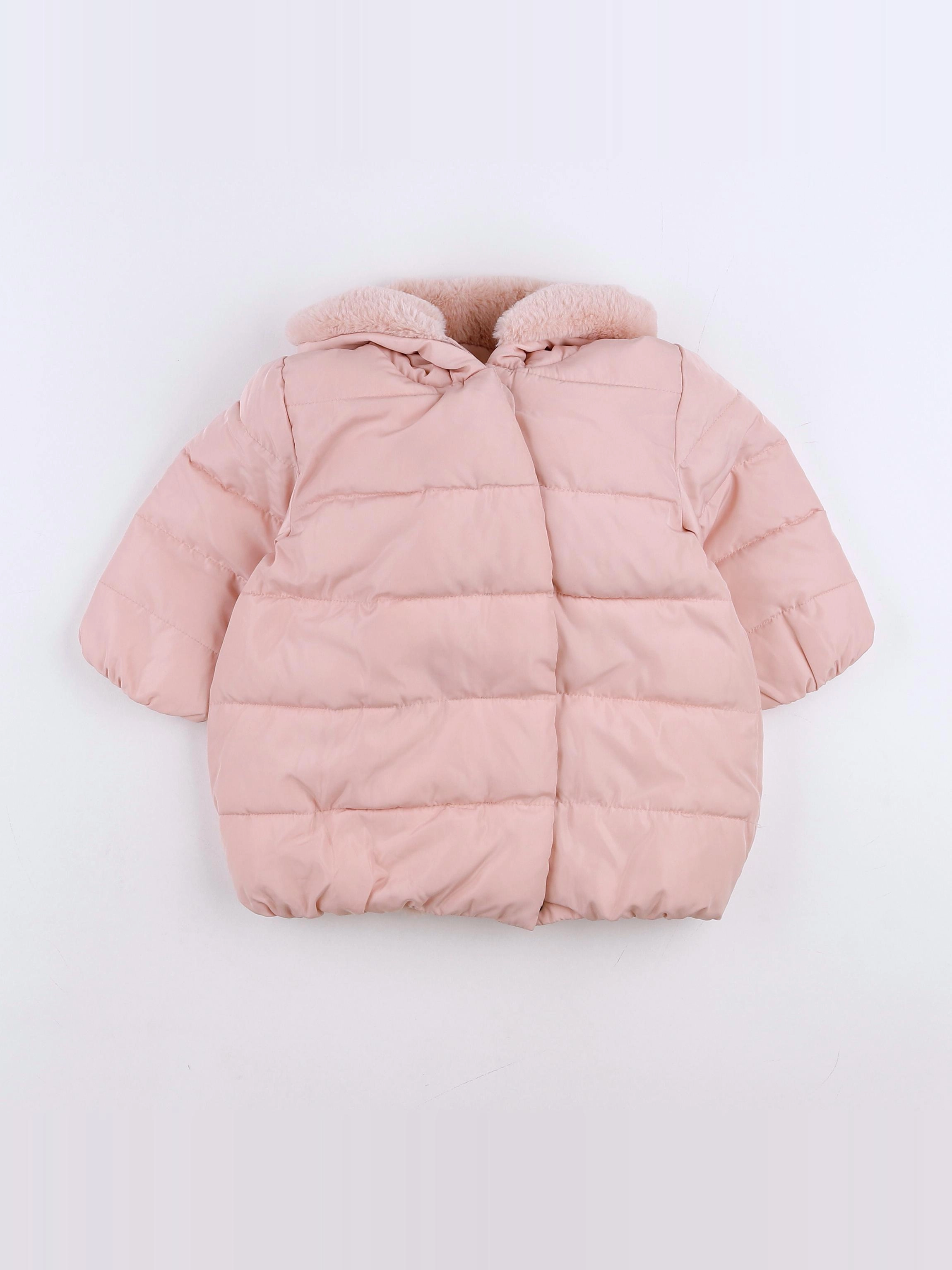 Vertbaudet - doudoune rose - 12 mois