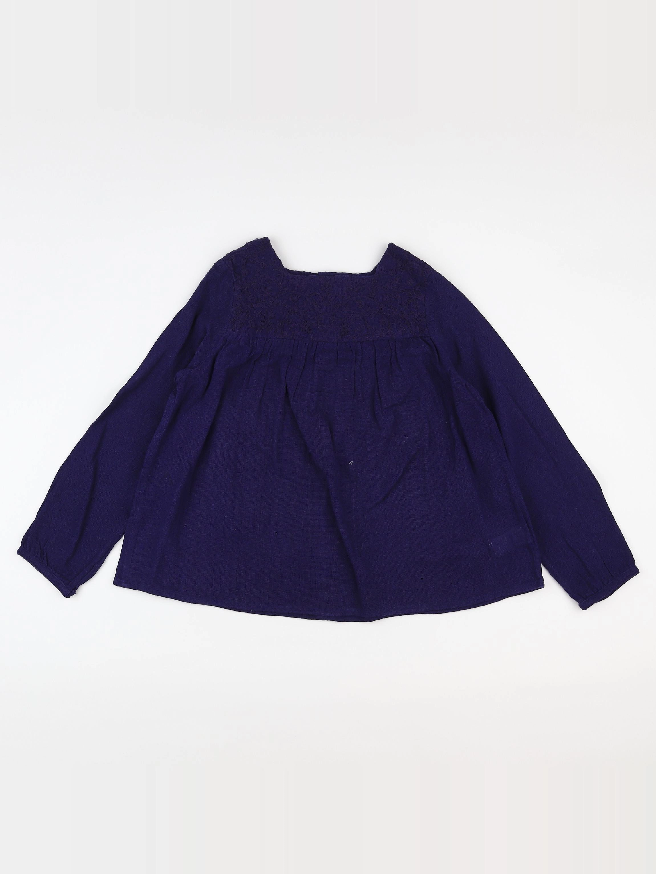 Bonton - blouse violet - 10 ans
