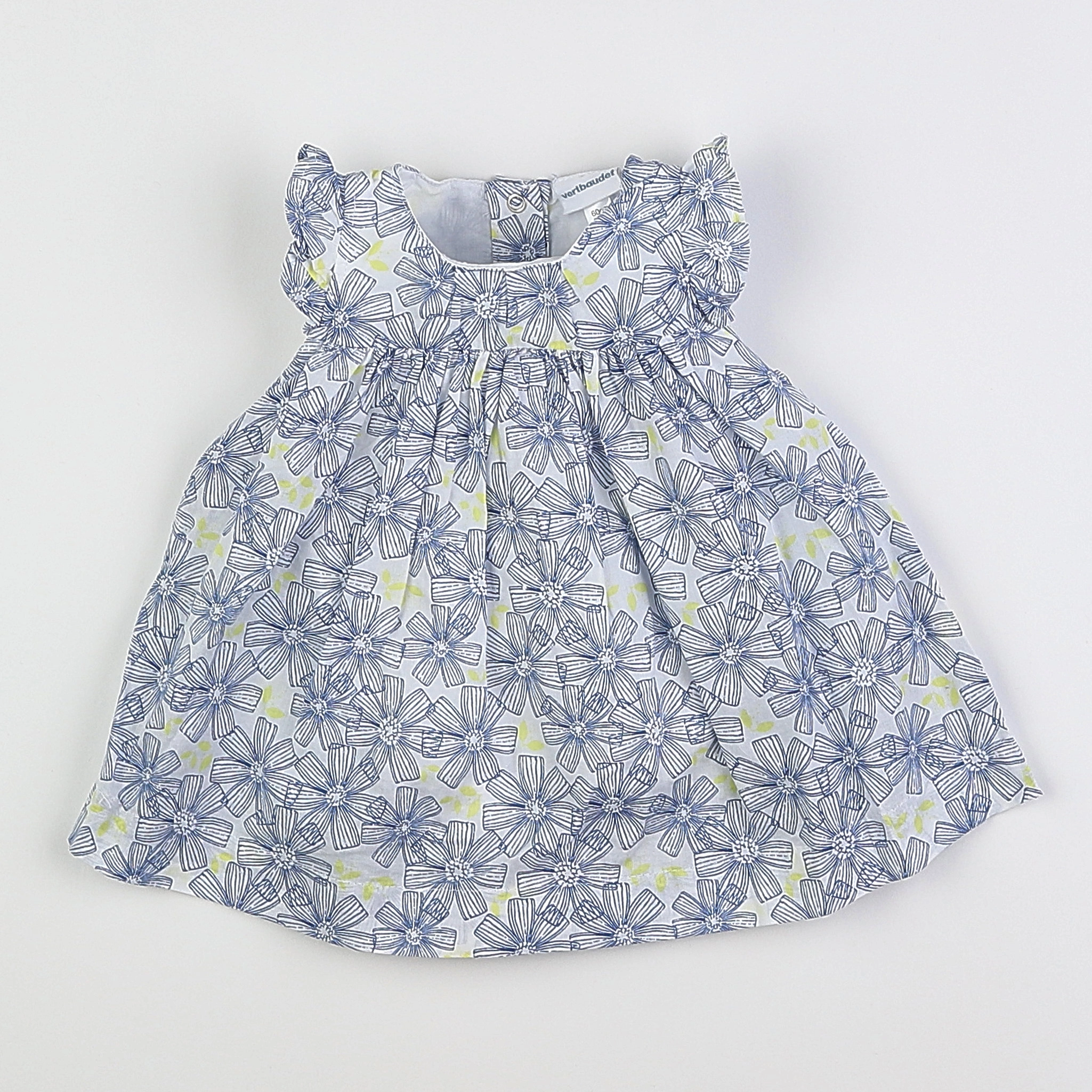 Vertbaudet - robe multicolore - 3 mois