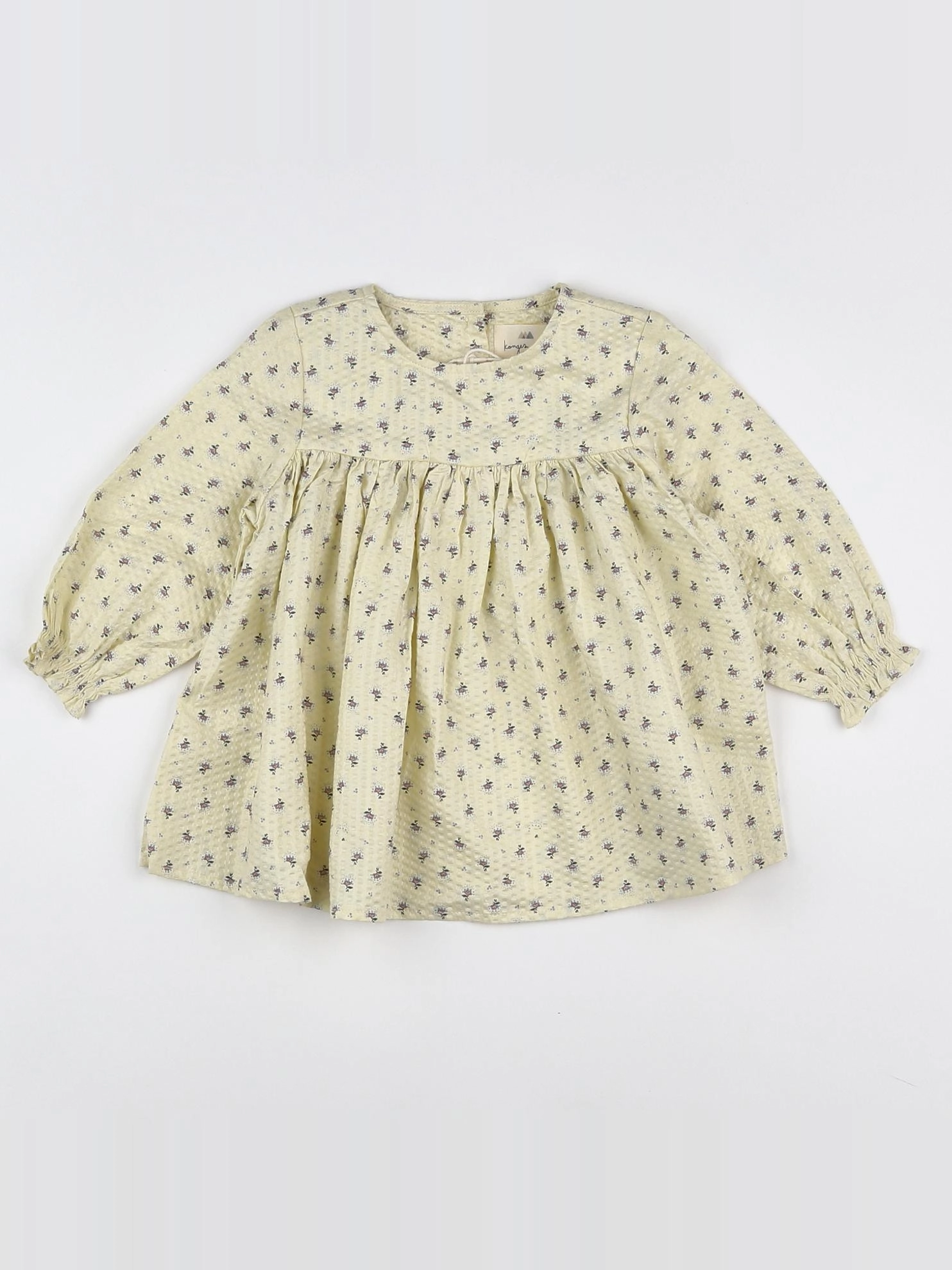 Konges slojd - robe beige (état neuf) - 9 mois