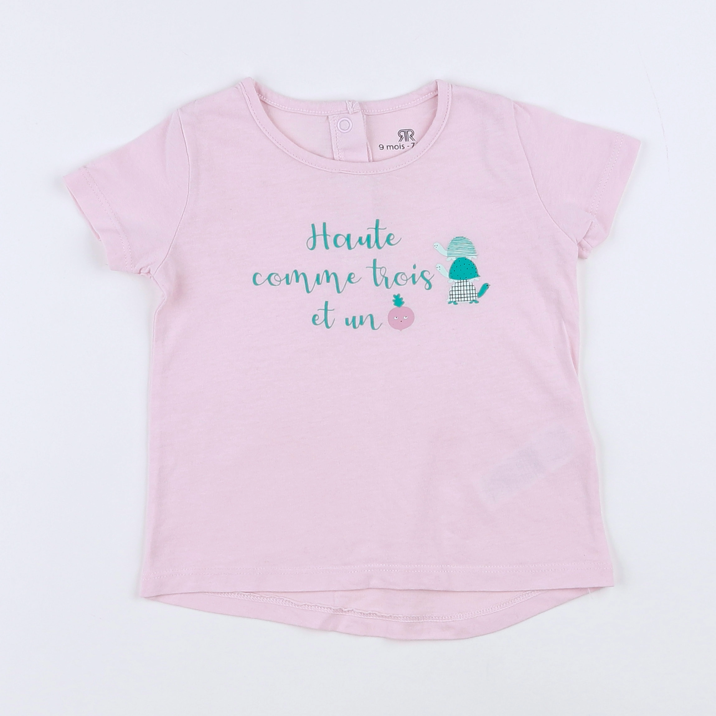 La Redoute - tee-shirt rose - 9 mois