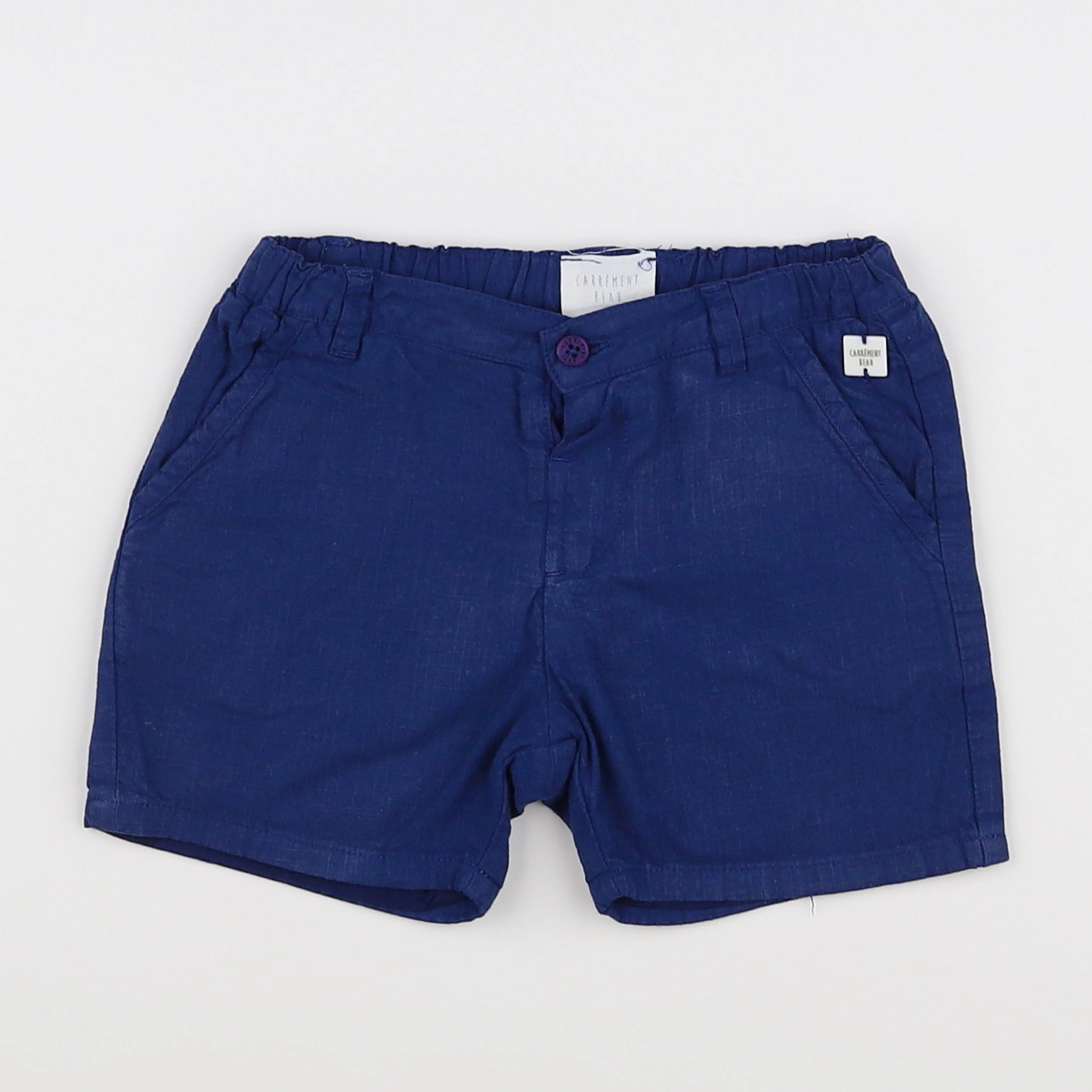 Carrément Beau - short bleu - 18 mois