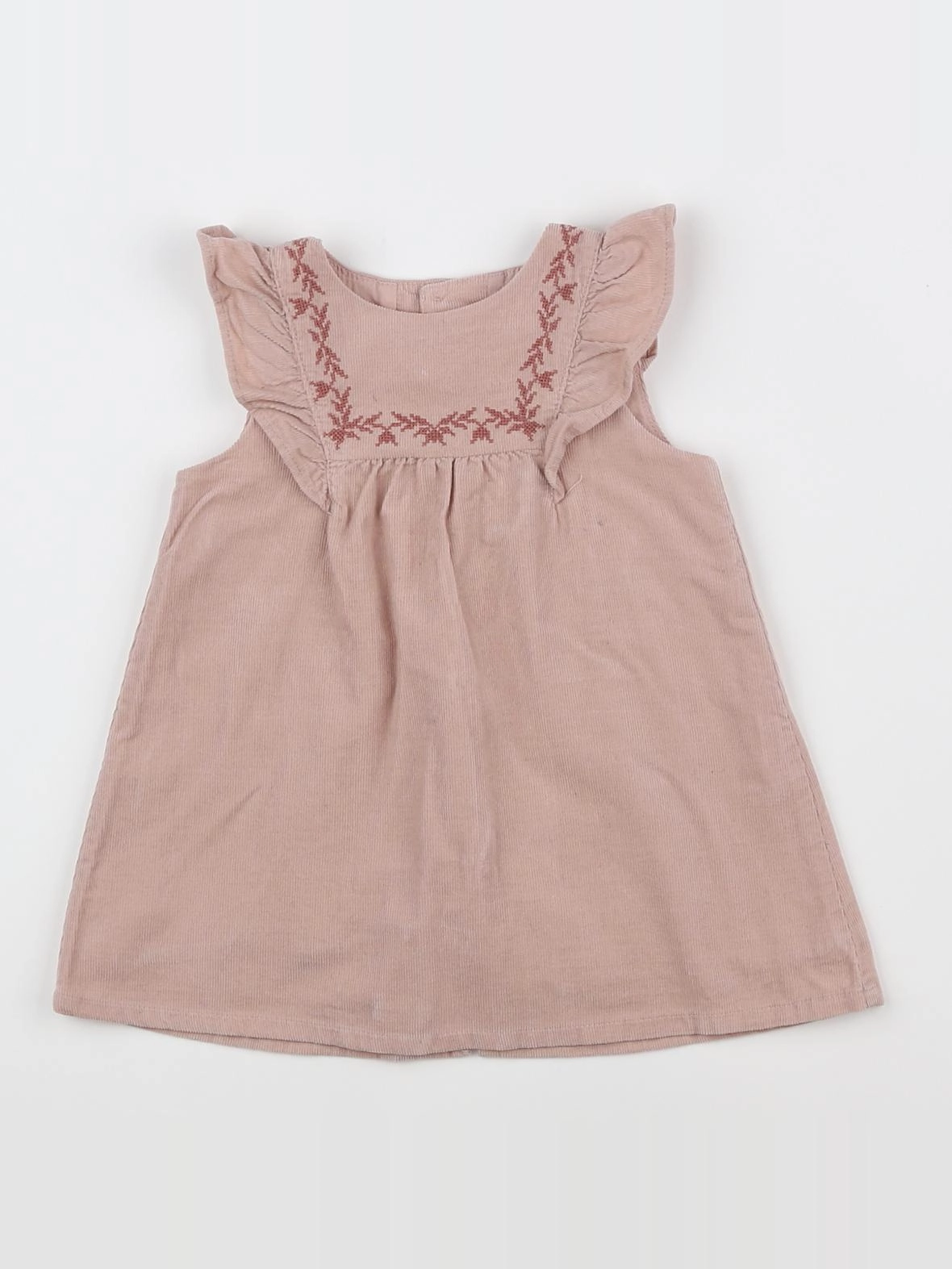 Zara - robe rose - 6/9 mois