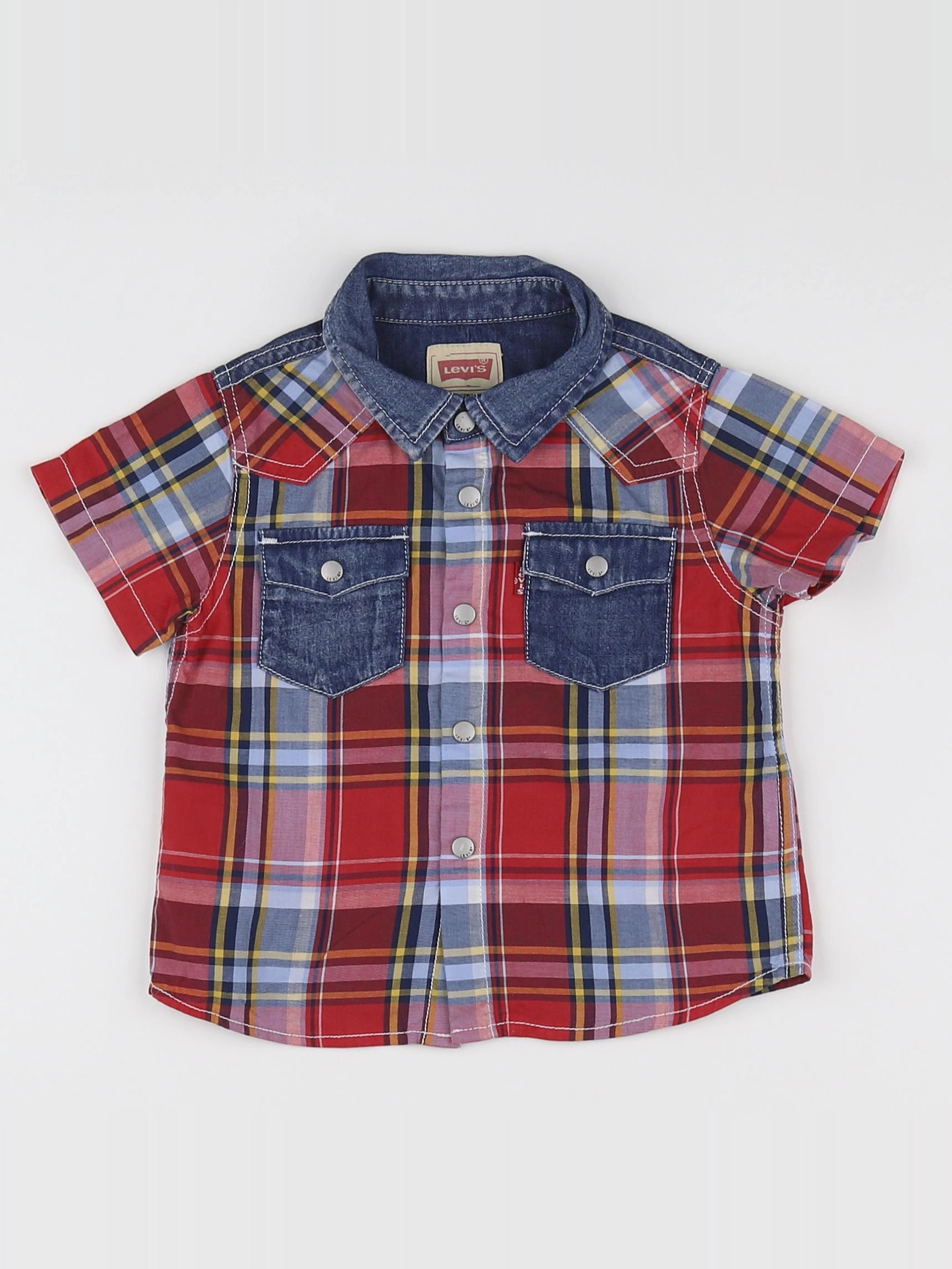 Levi's - chemise multicolore - 12 mois