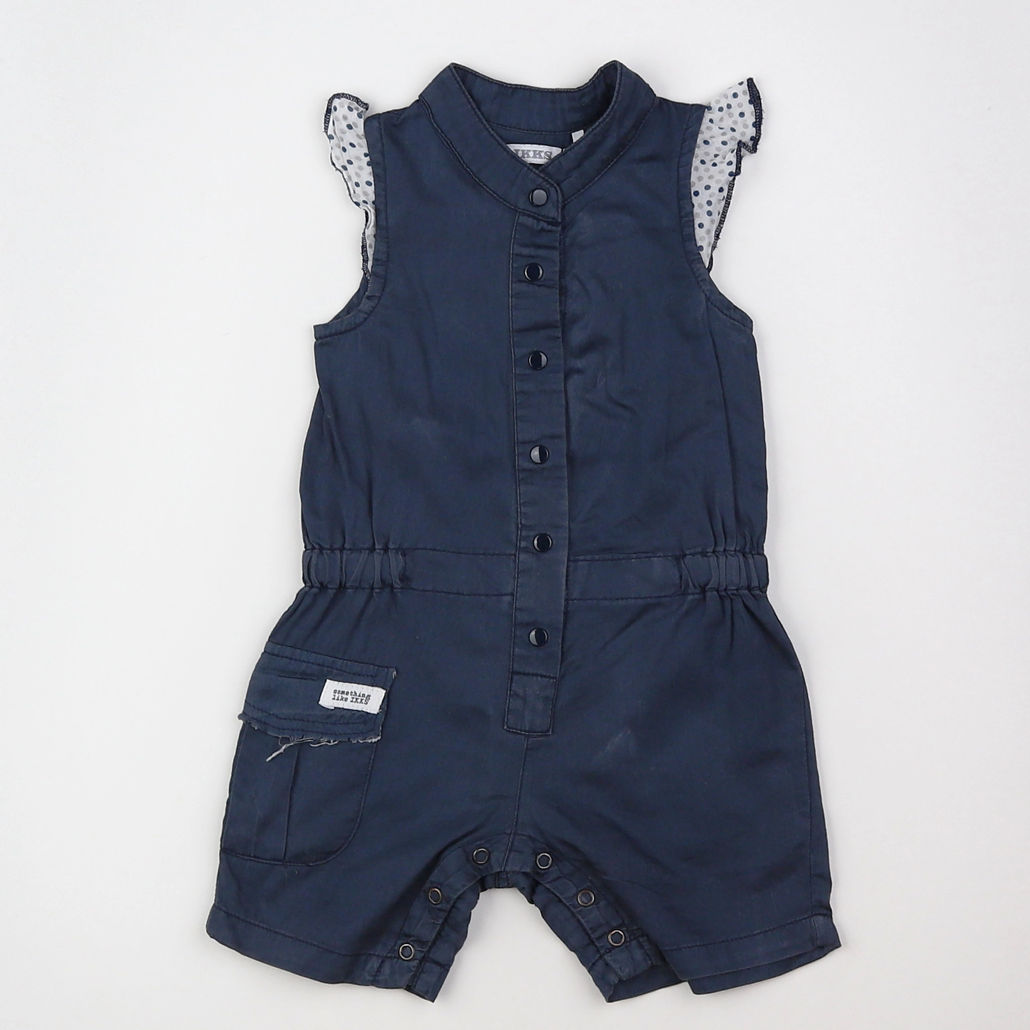 IKKS - combinaison bleu - 3 mois