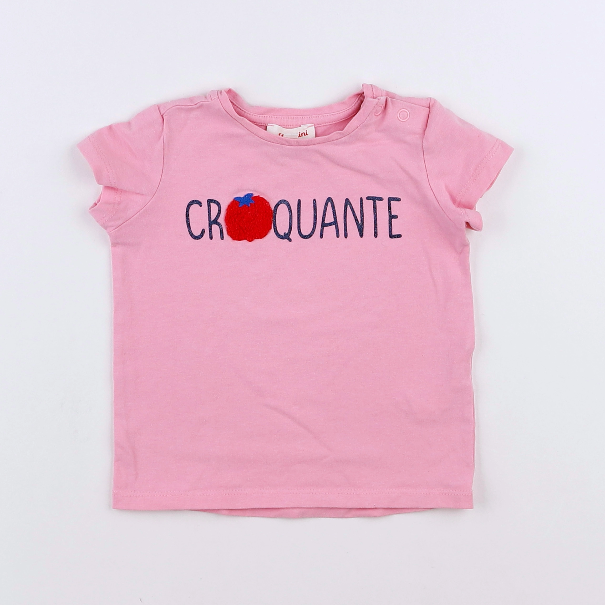 Catimini - tee-shirt rose - 6 mois