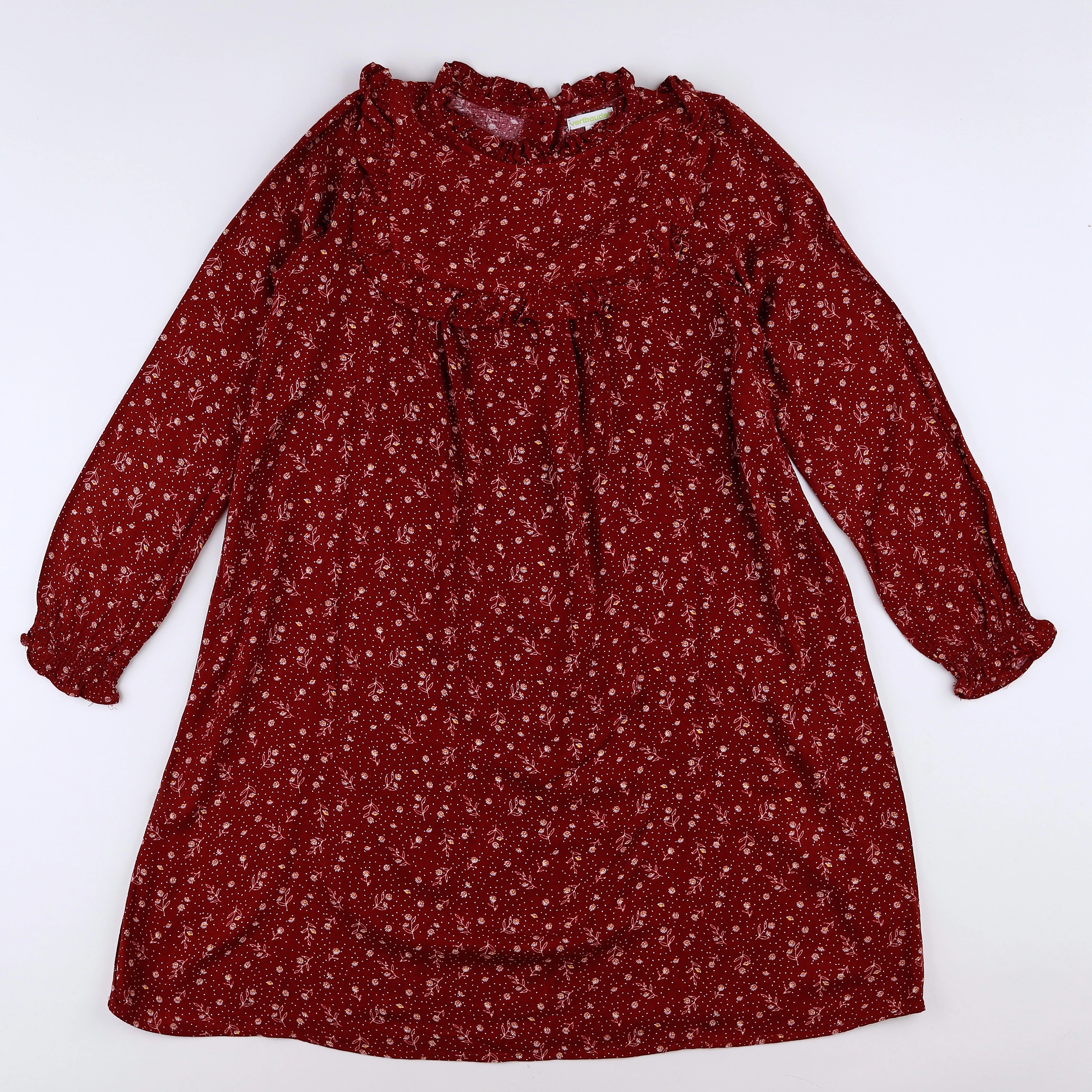 Vertbaudet - robe rouge - 12 ans