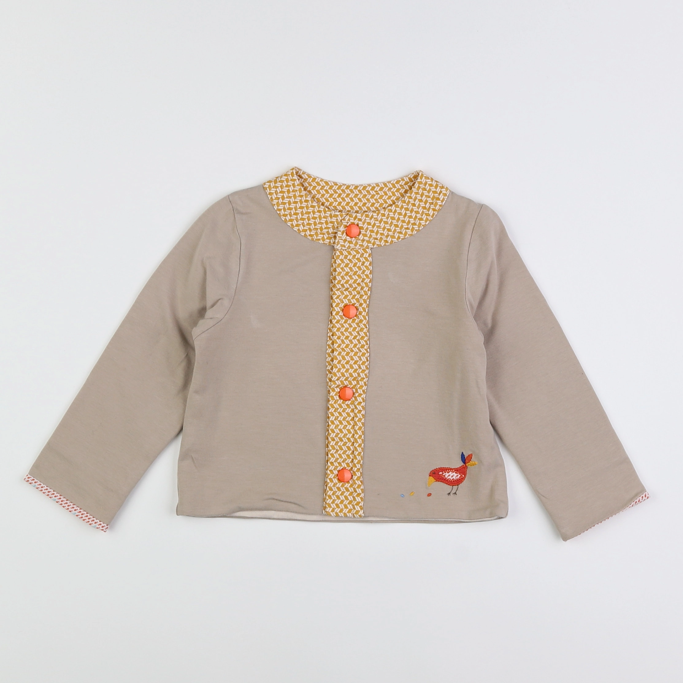 Moulin Roty - sweat beige - 12 mois