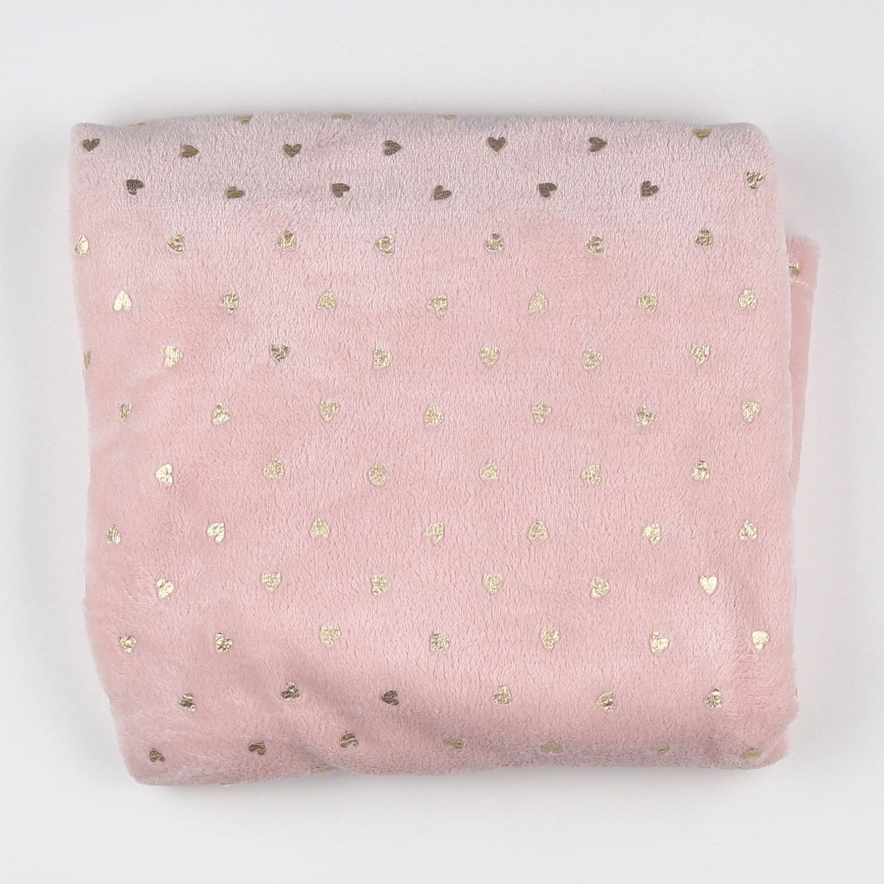 Vertbaudet - couverture rose, or - 