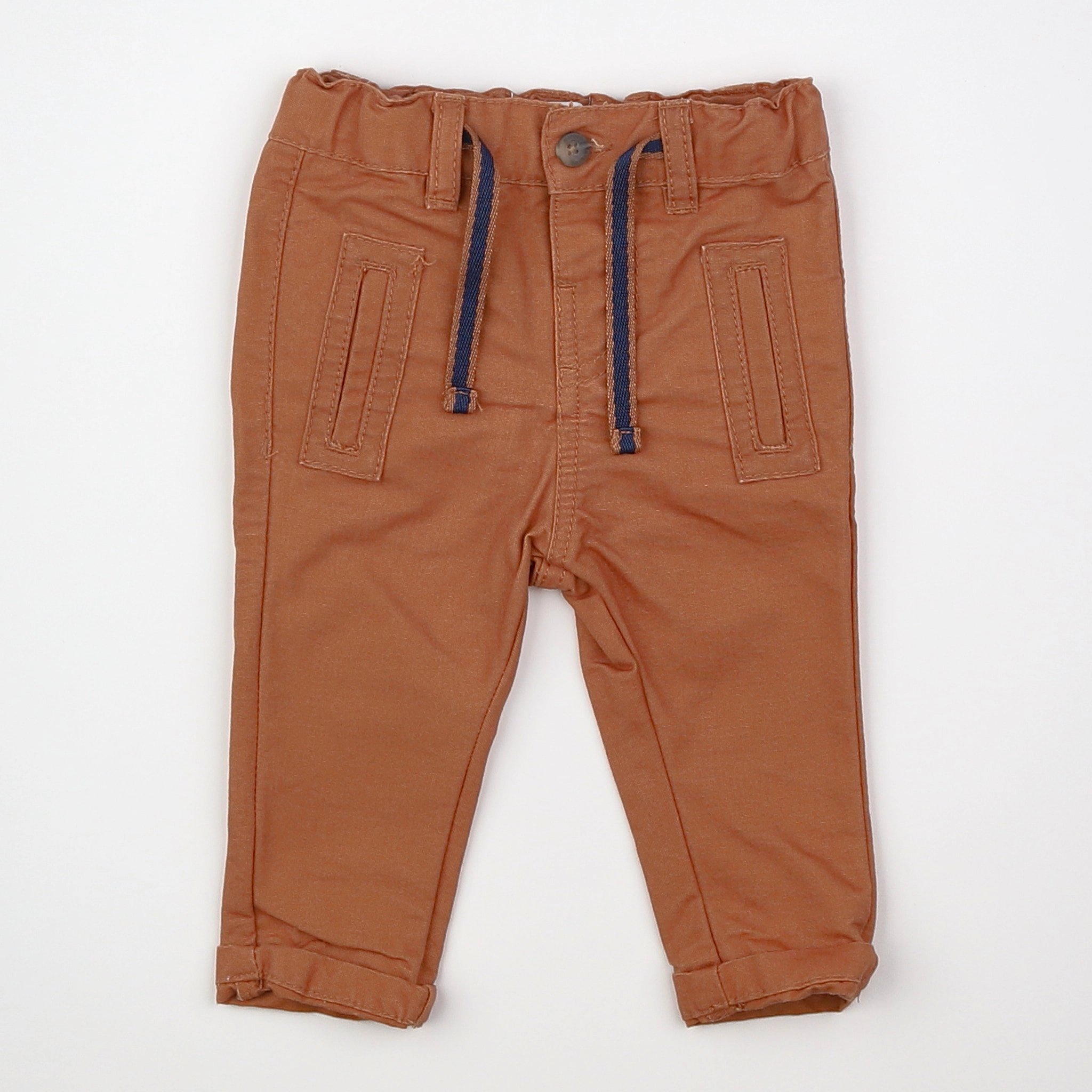 Vertbaudet - pantalon marron - 3 mois