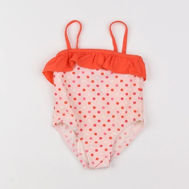 Vertbaudet - maillot de bain rose - 12 mois