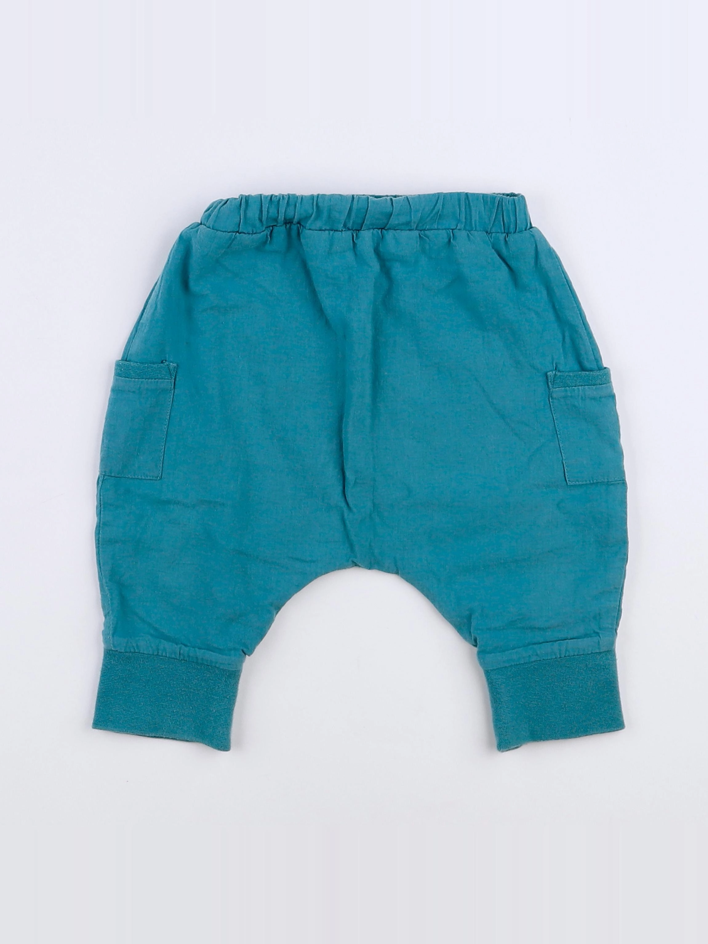 Boutchou - sarouel bleu - 3 mois