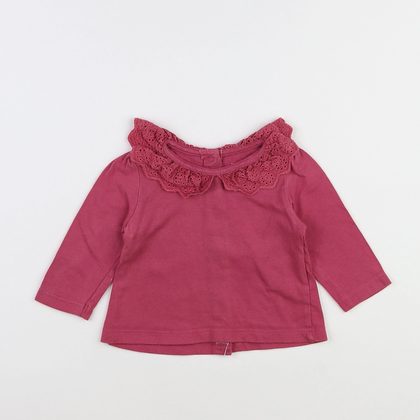 Vertbaudet - tee-shirt rose - 3 mois