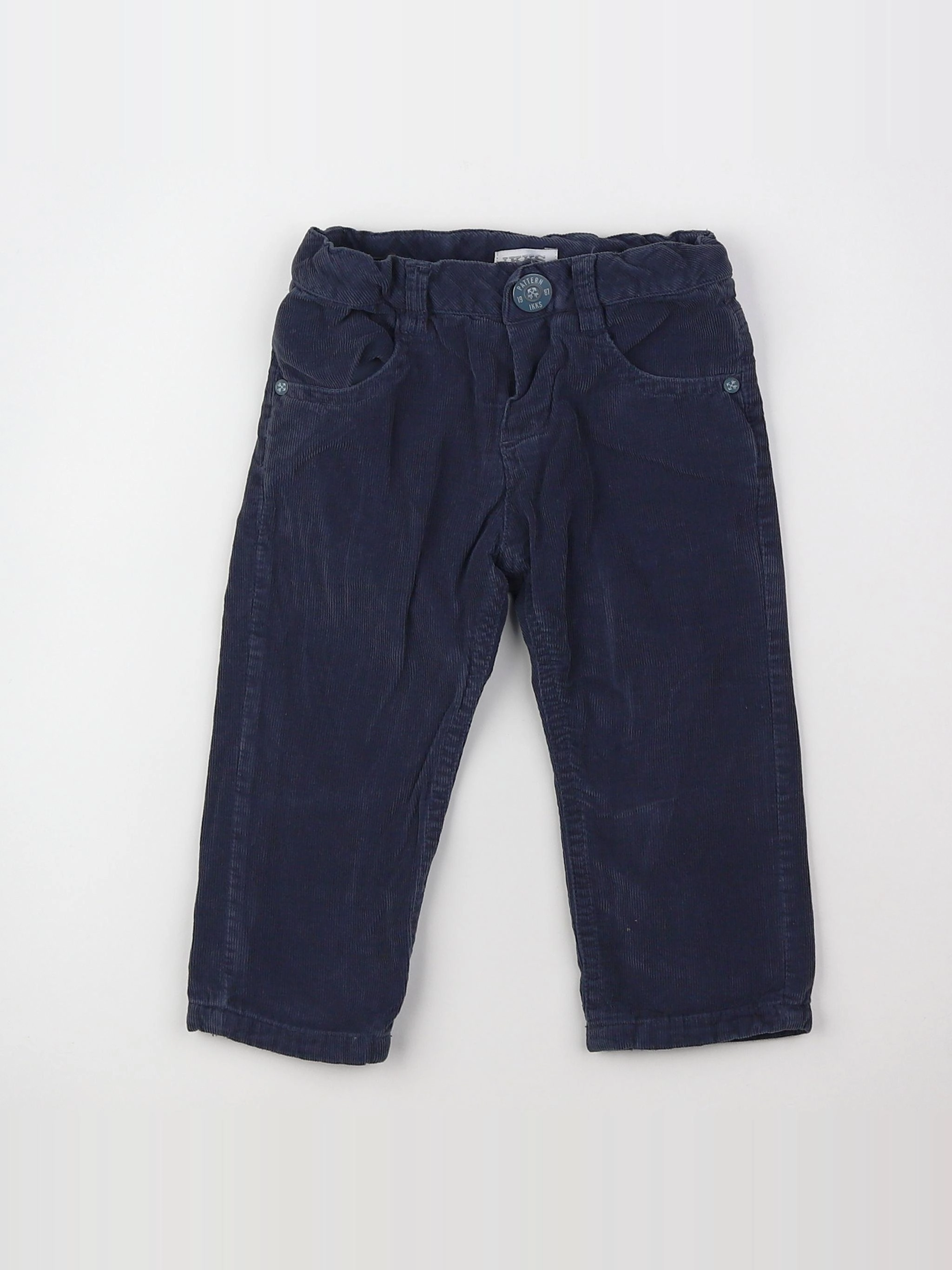 IKKS - pantalon bleu - 12 mois