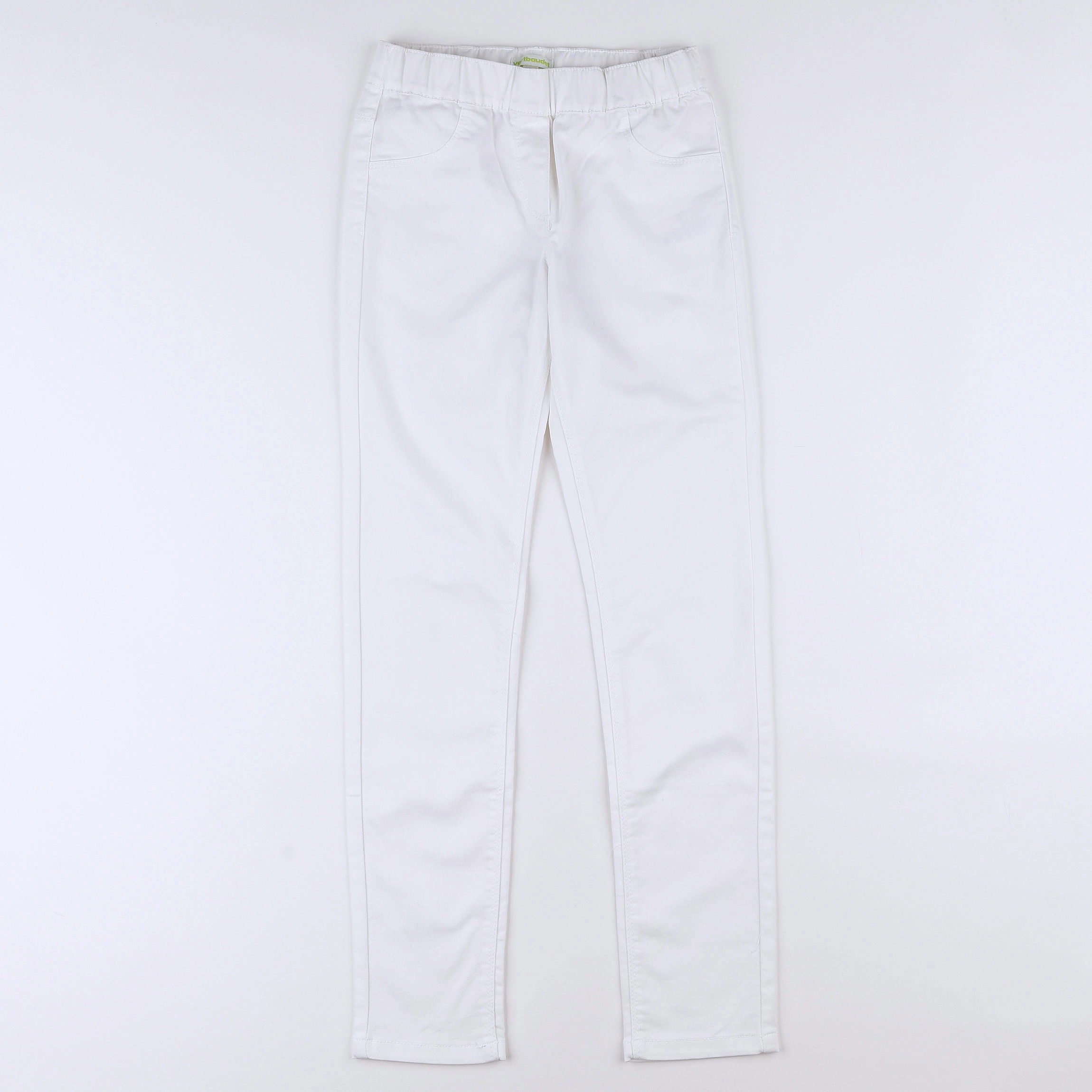 Vertbaudet - jegging blanc - 10 ans