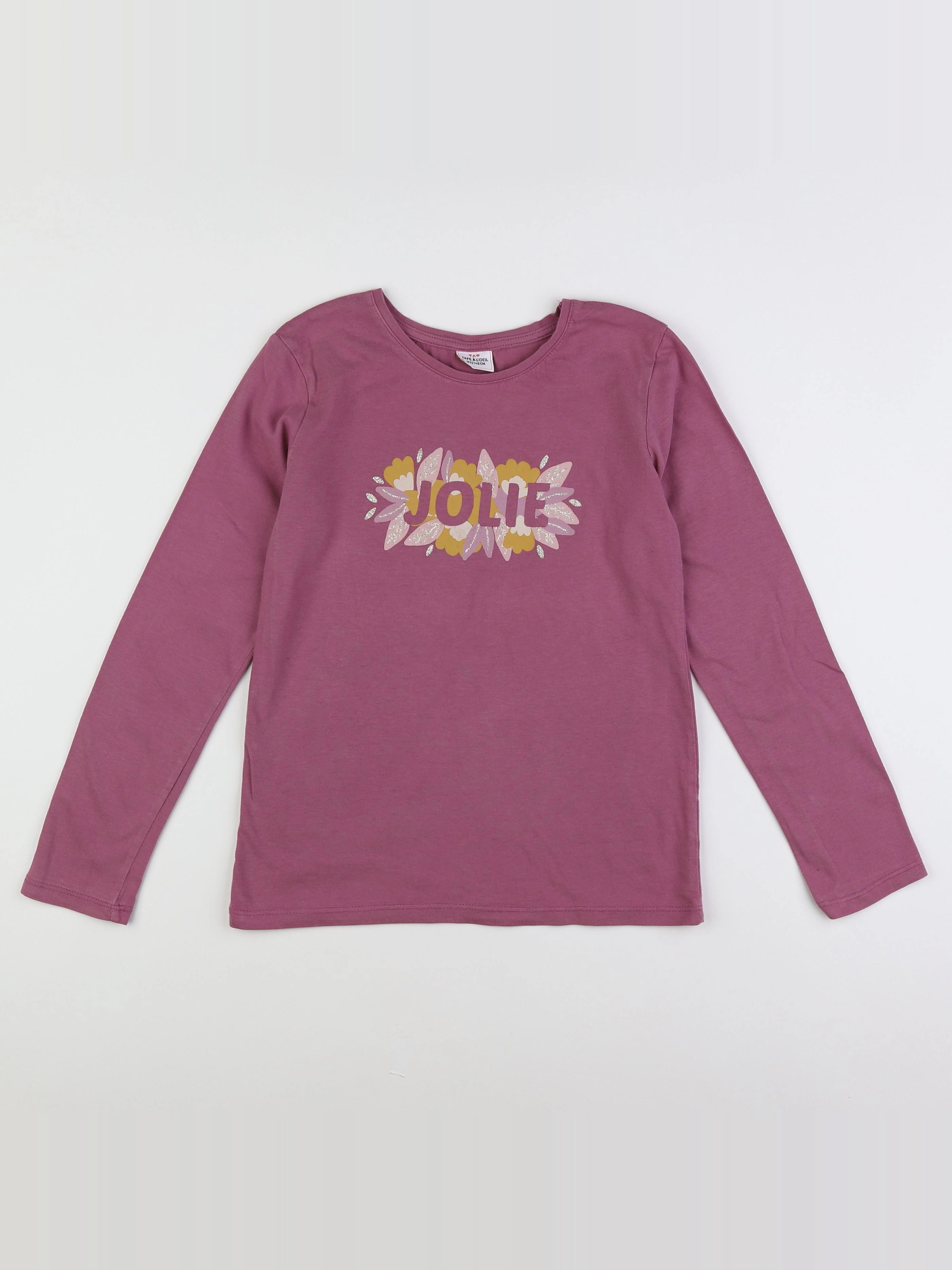 Tape à l'oeil - tee-shirt rose - 10 ans
