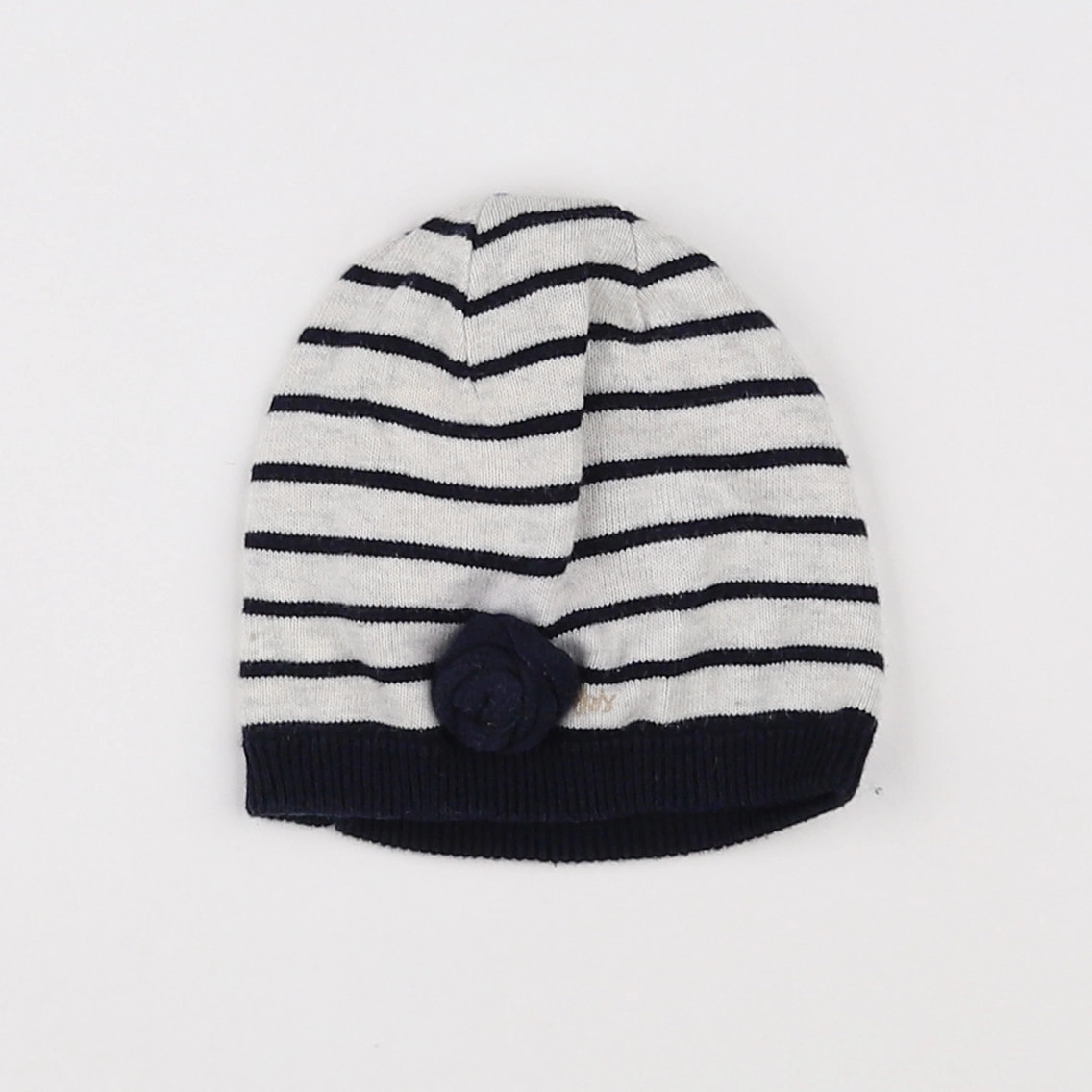 IKKS - bonnet bleu, gris - 18 mois