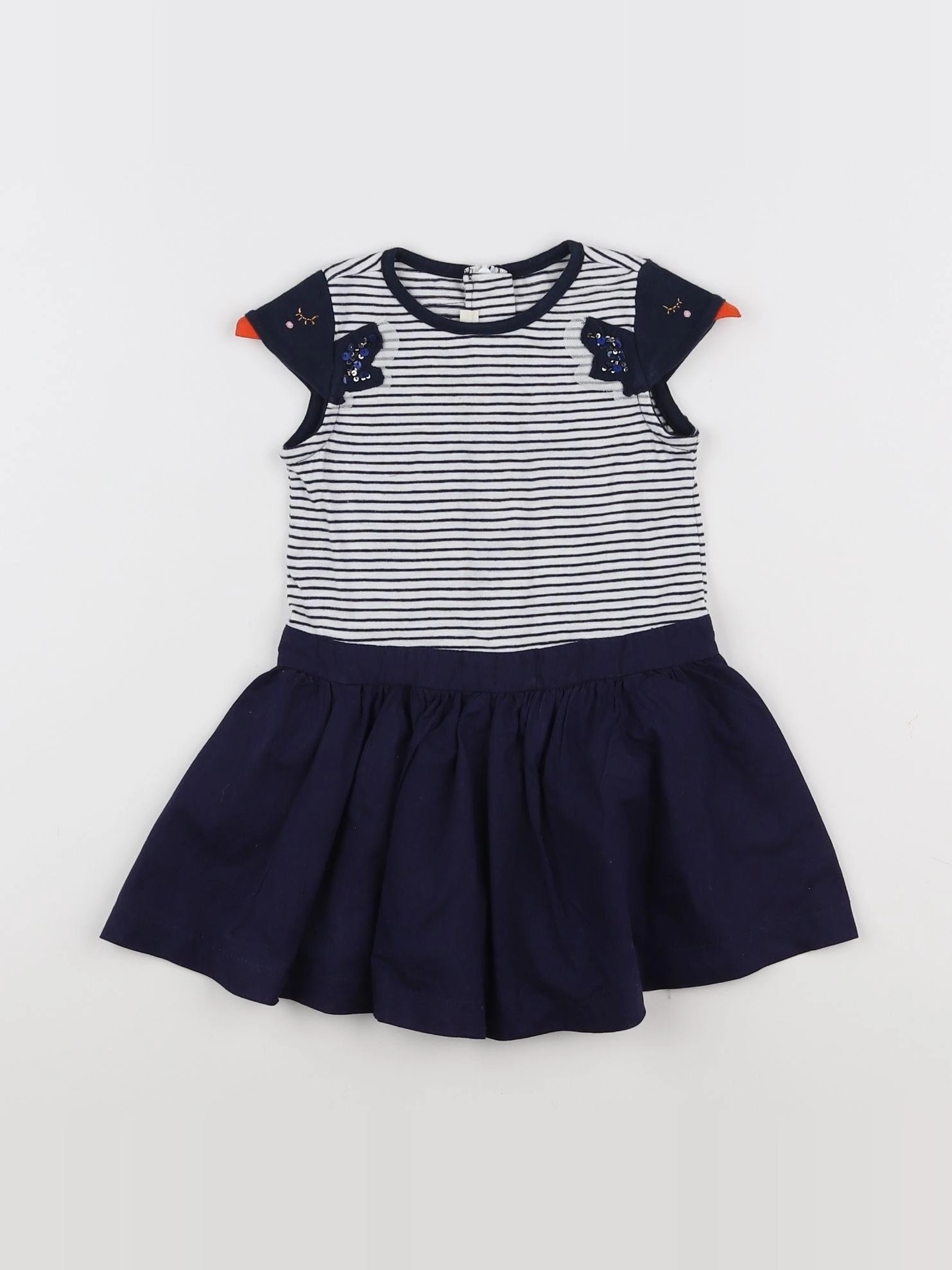 Catimini - robe bleu - 18 mois