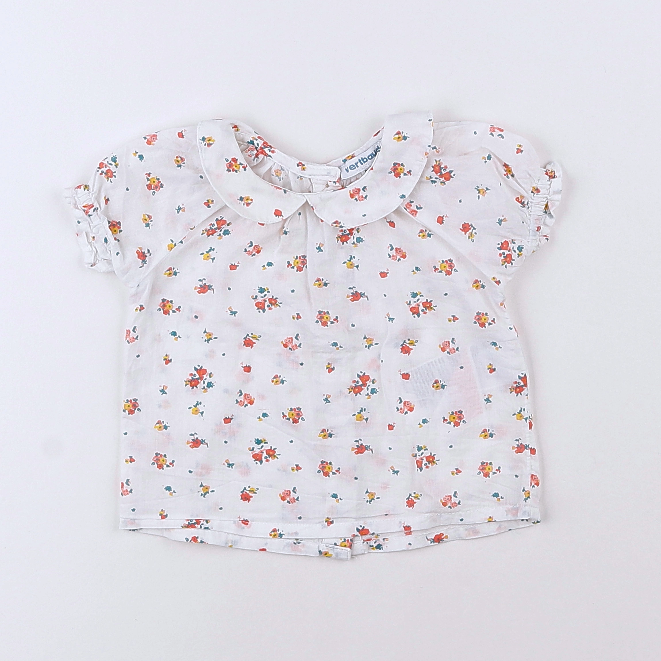 Vertbaudet - blouse blanc - 3 mois