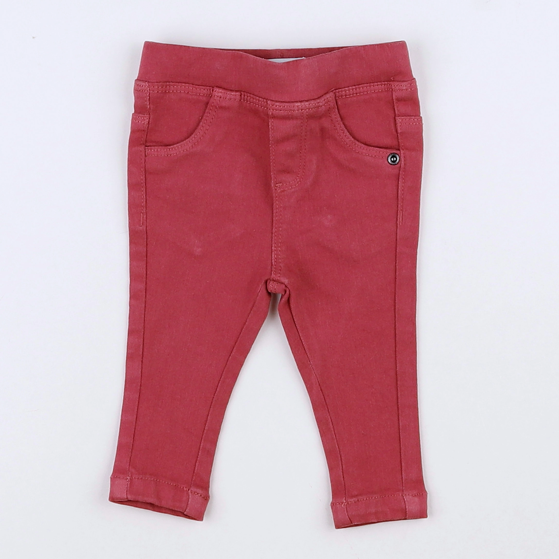 Vertbaudet - jegging rose - 3 mois