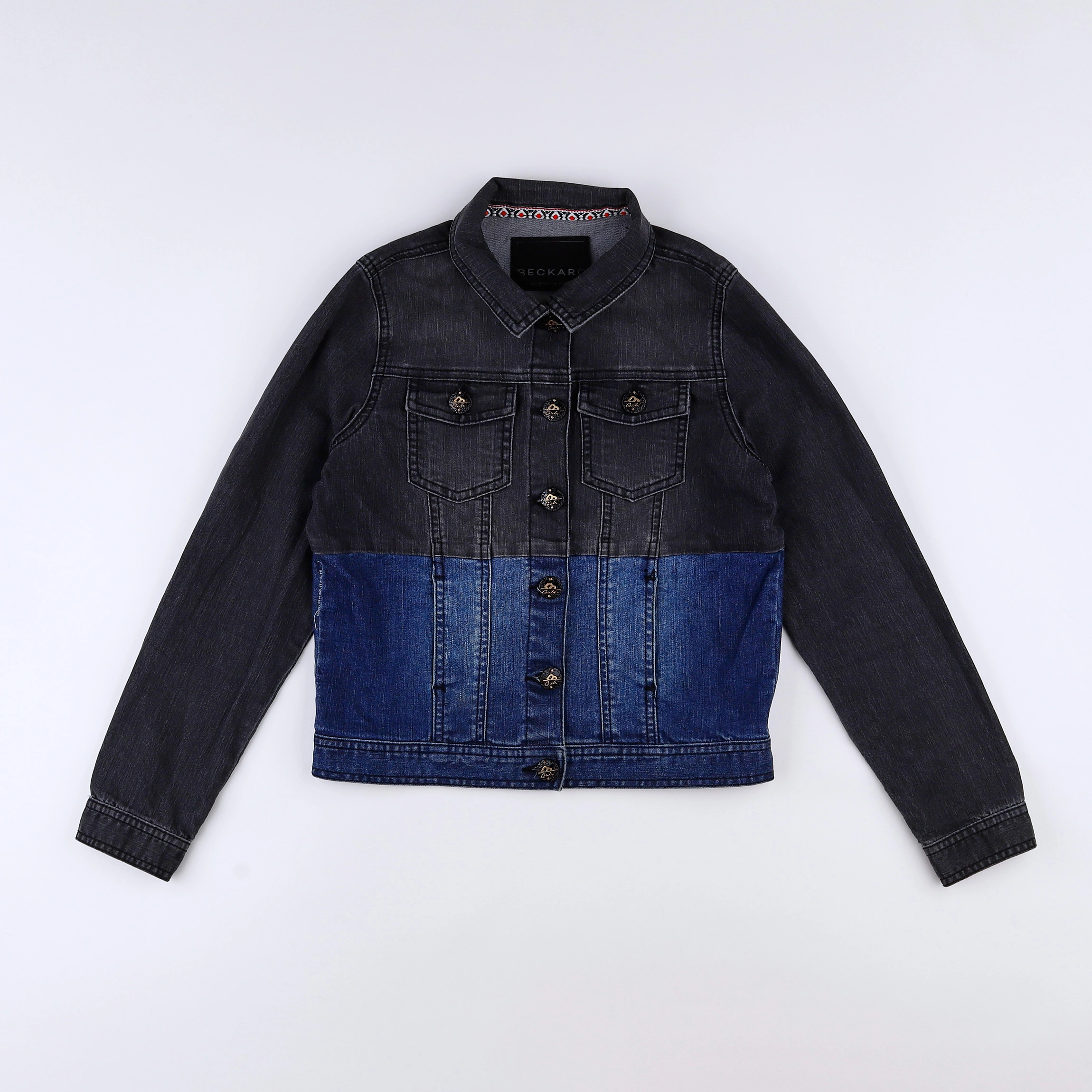 Beckaro - veste bleu - 12 ans