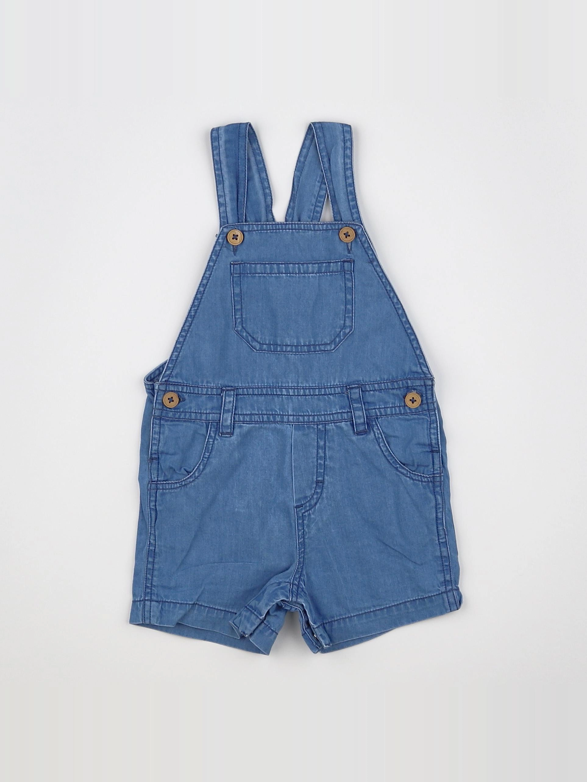 Boutchou - salopette bleu - 12 mois