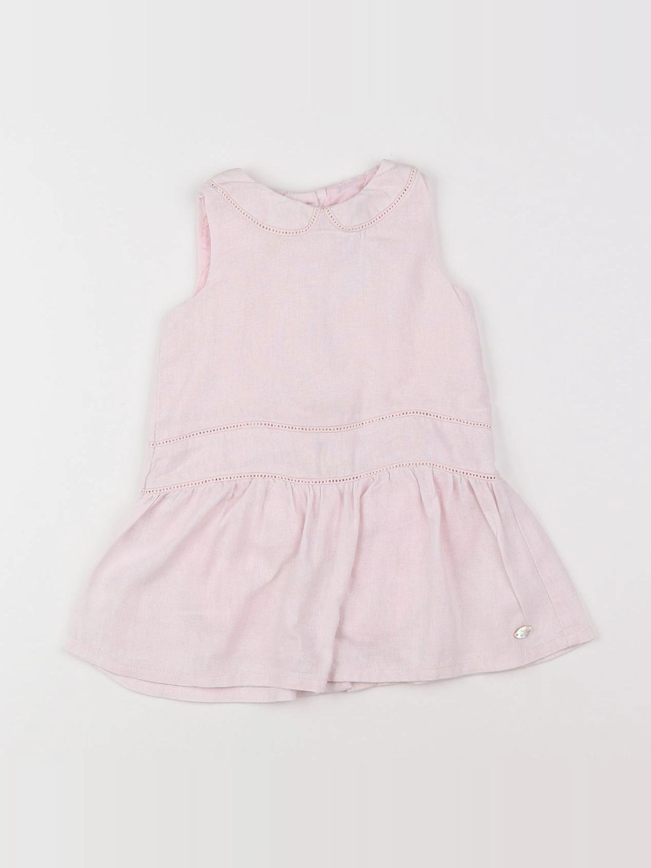 Tartine & Chocolat - robe rose - 9 mois