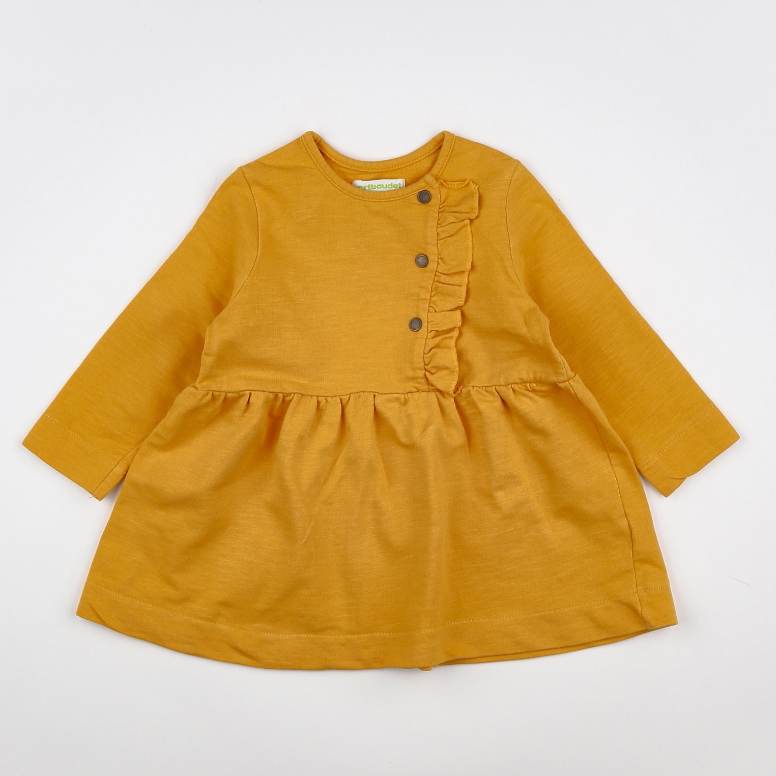 Vertbaudet - robe jaune - 12 mois