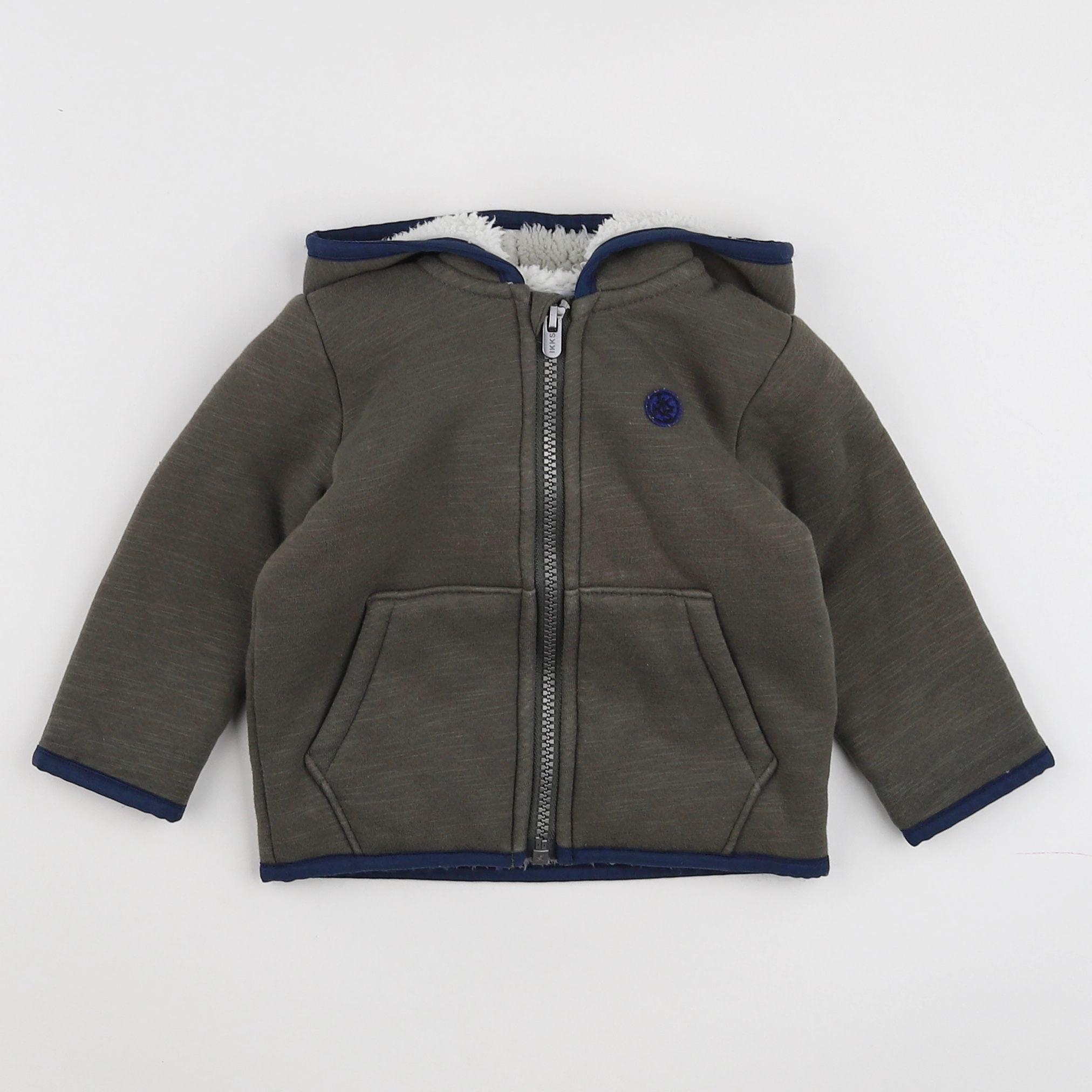 IKKS - sweat vert - 12 mois