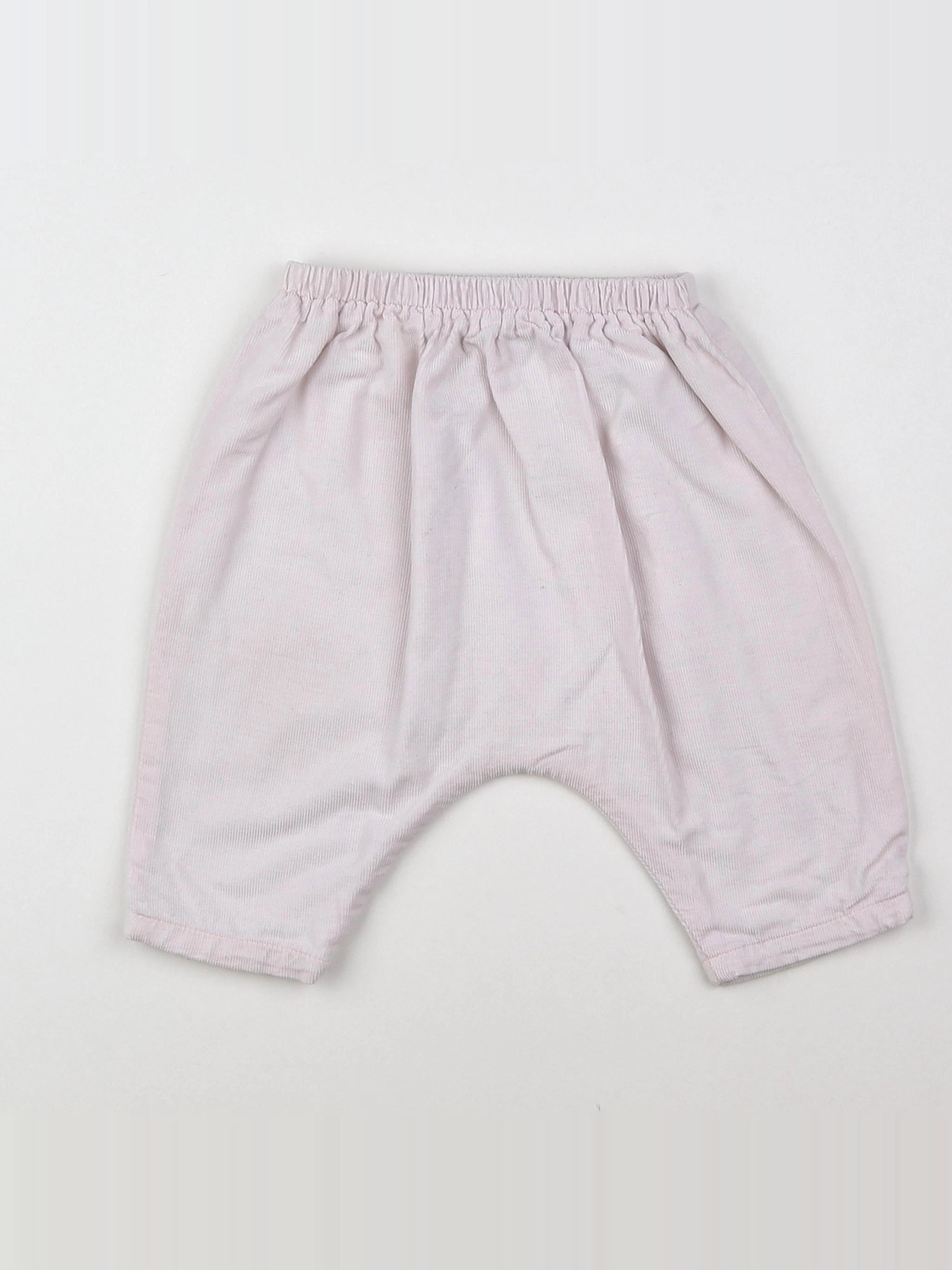 Boutchou - sarouel rose - 3 mois