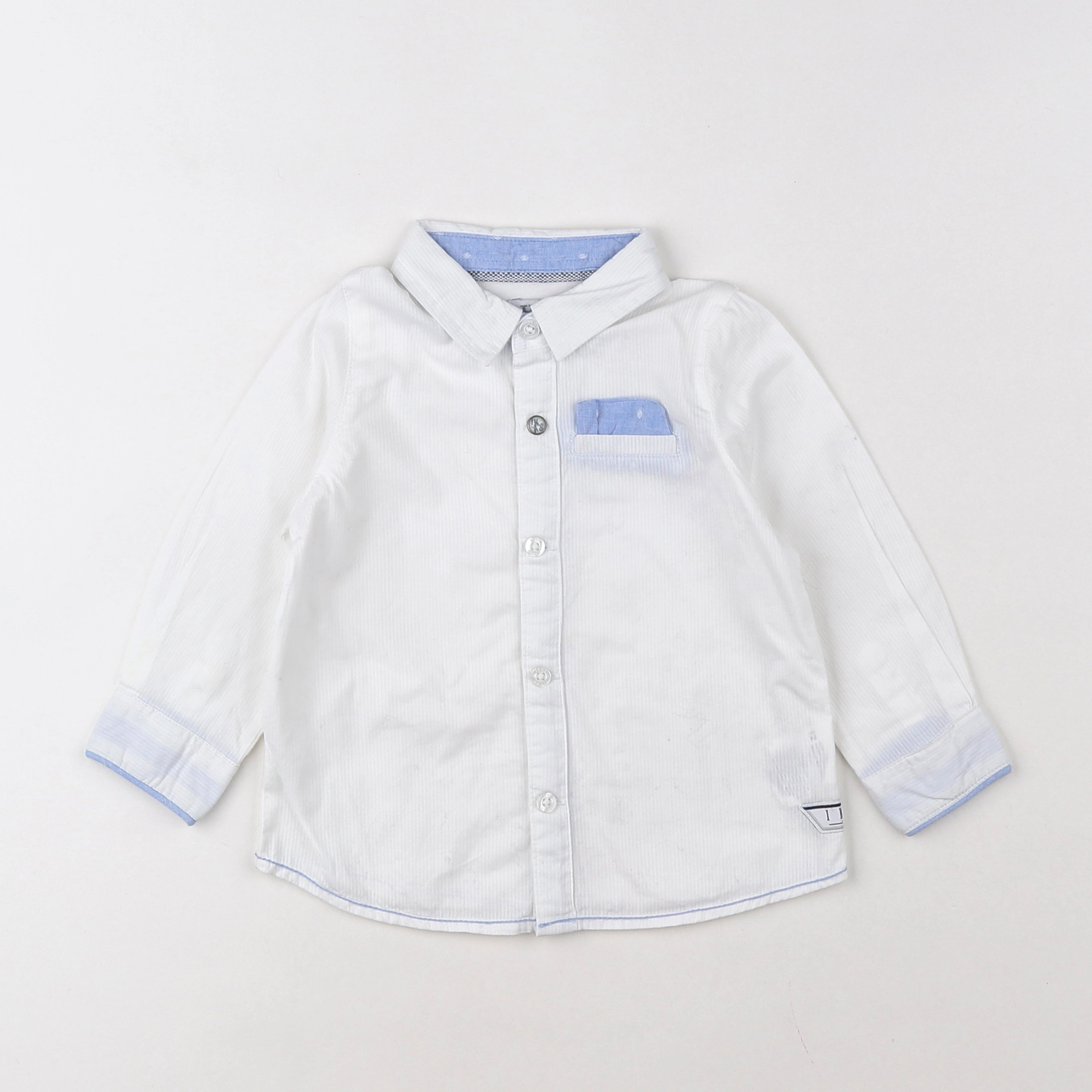 IKKS - chemise blanc - 12 mois
