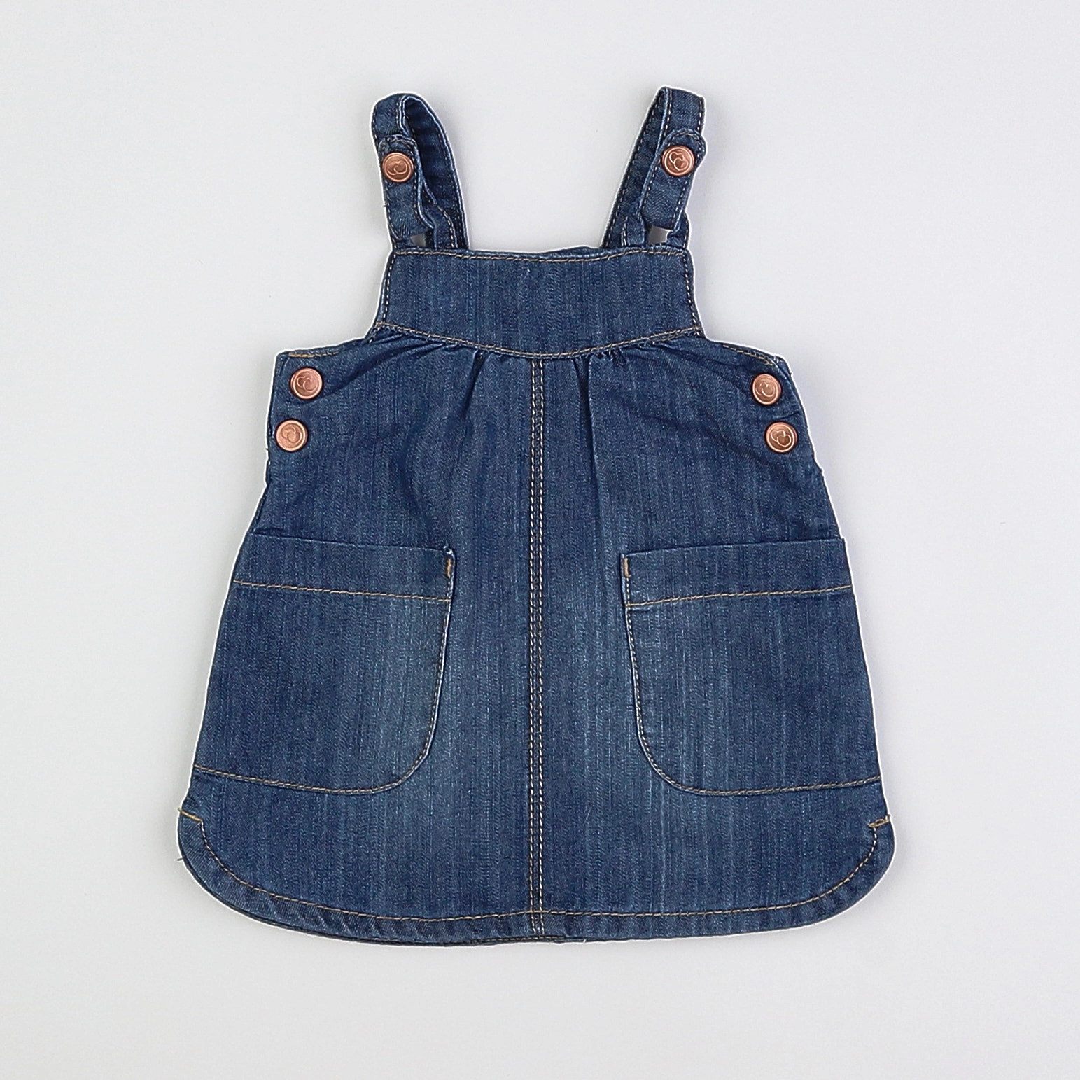Tape à l'oeil - robe bleu - 3 mois