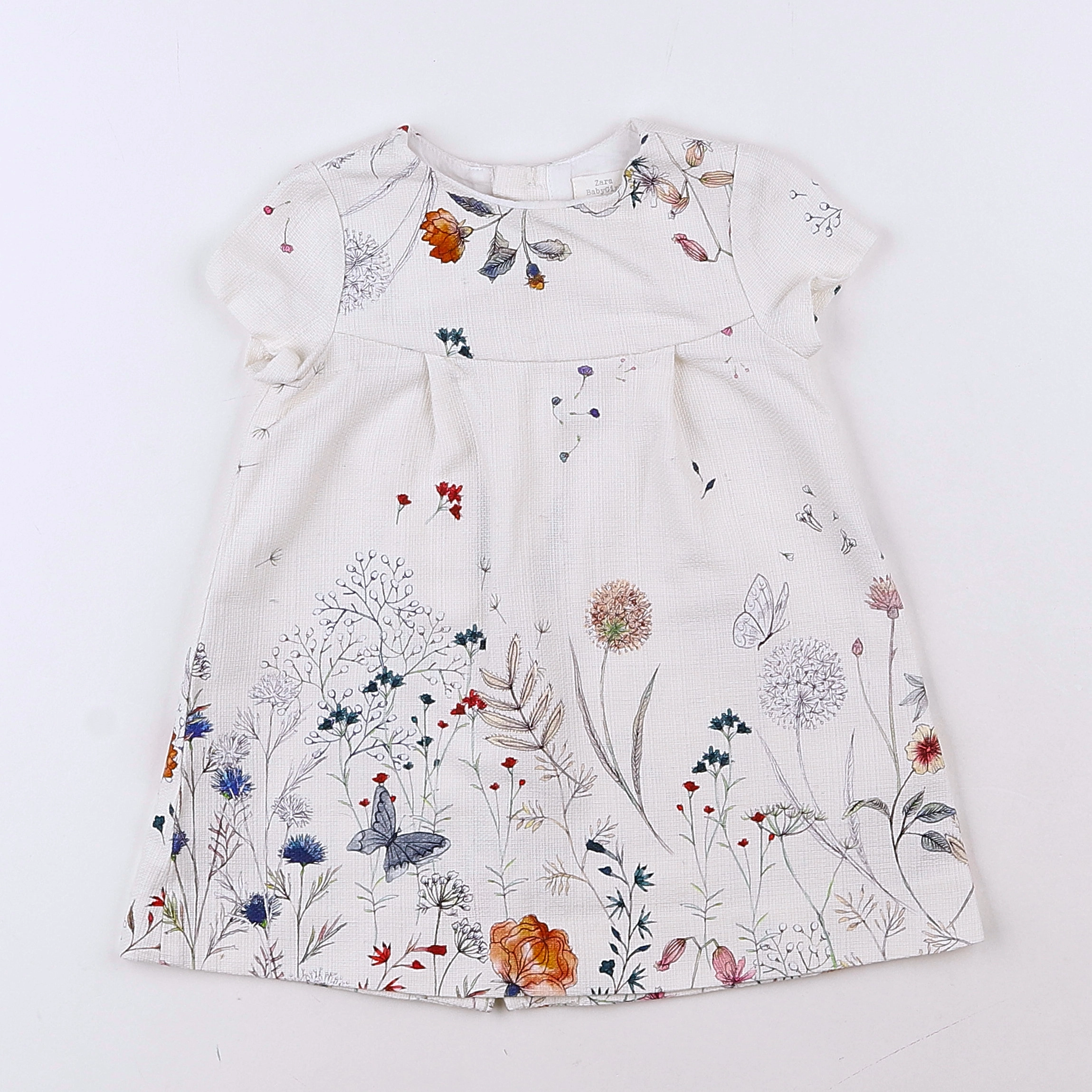 Zara - robe multicolore - 12/18 mois