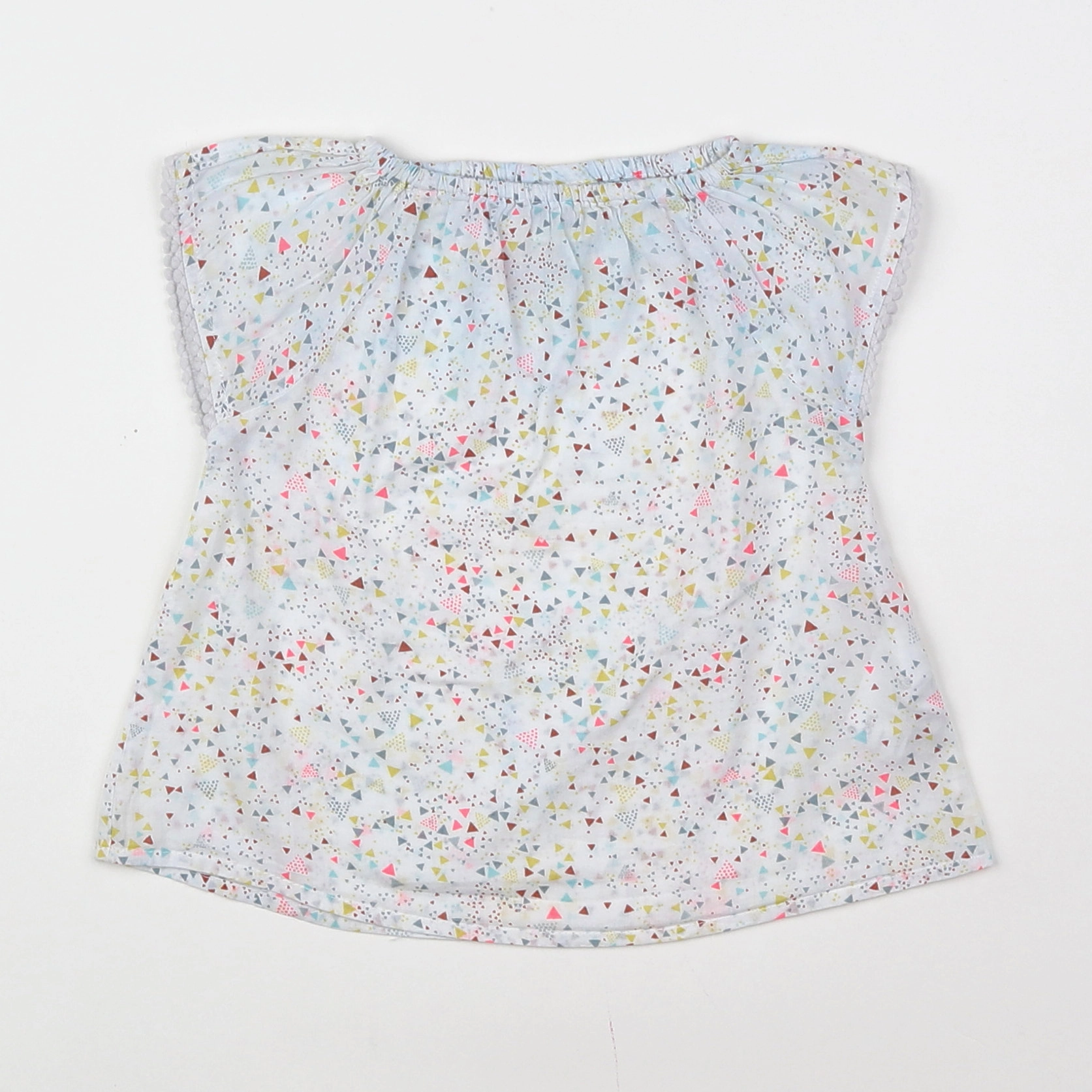 Tape à l'oeil - blouse blanc, multicolore - 9 mois