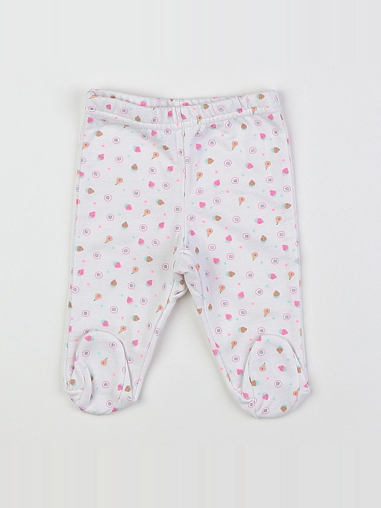 Tape à l'oeil - legging blanc - 1 mois