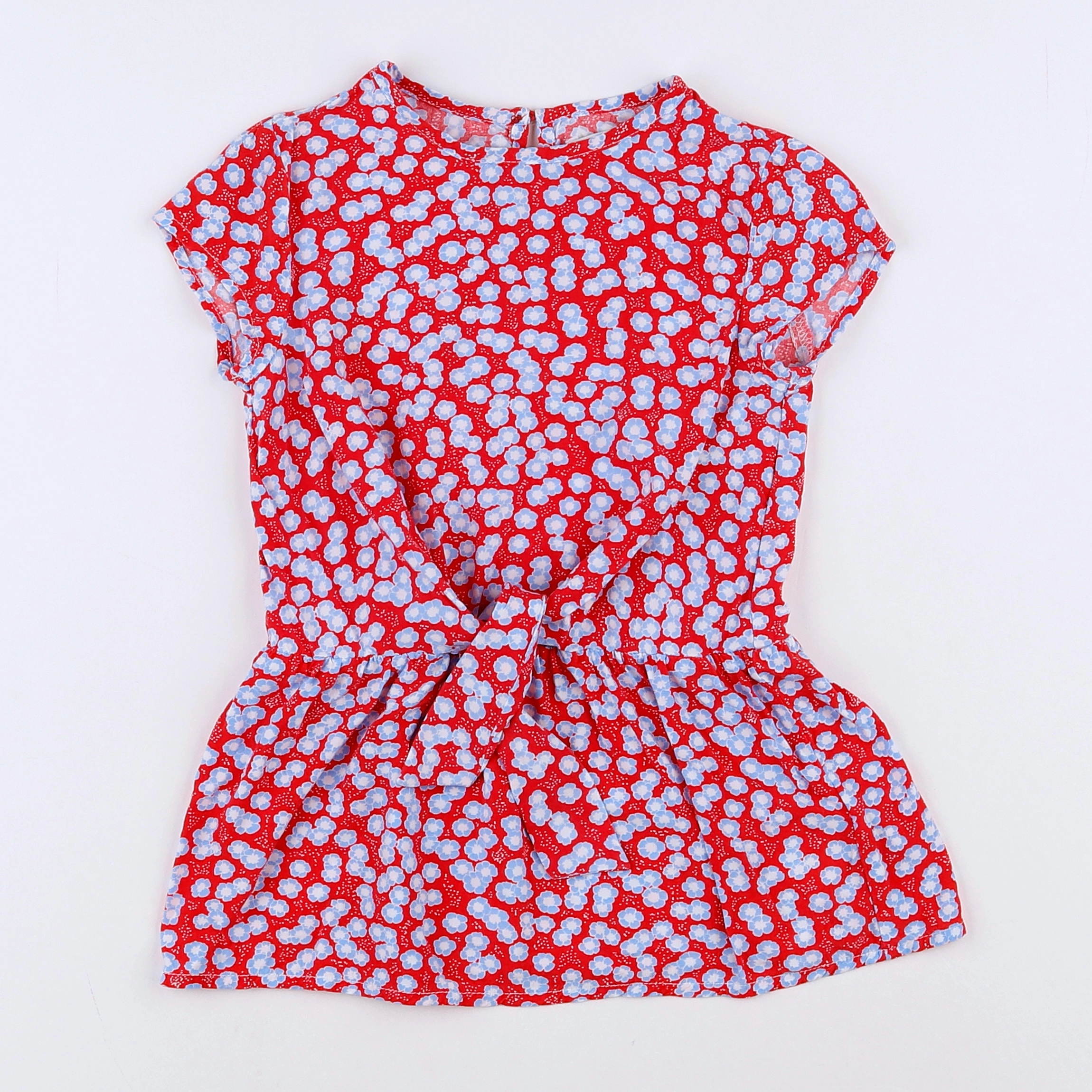 Vertbaudet - robe rouge - 2 ans