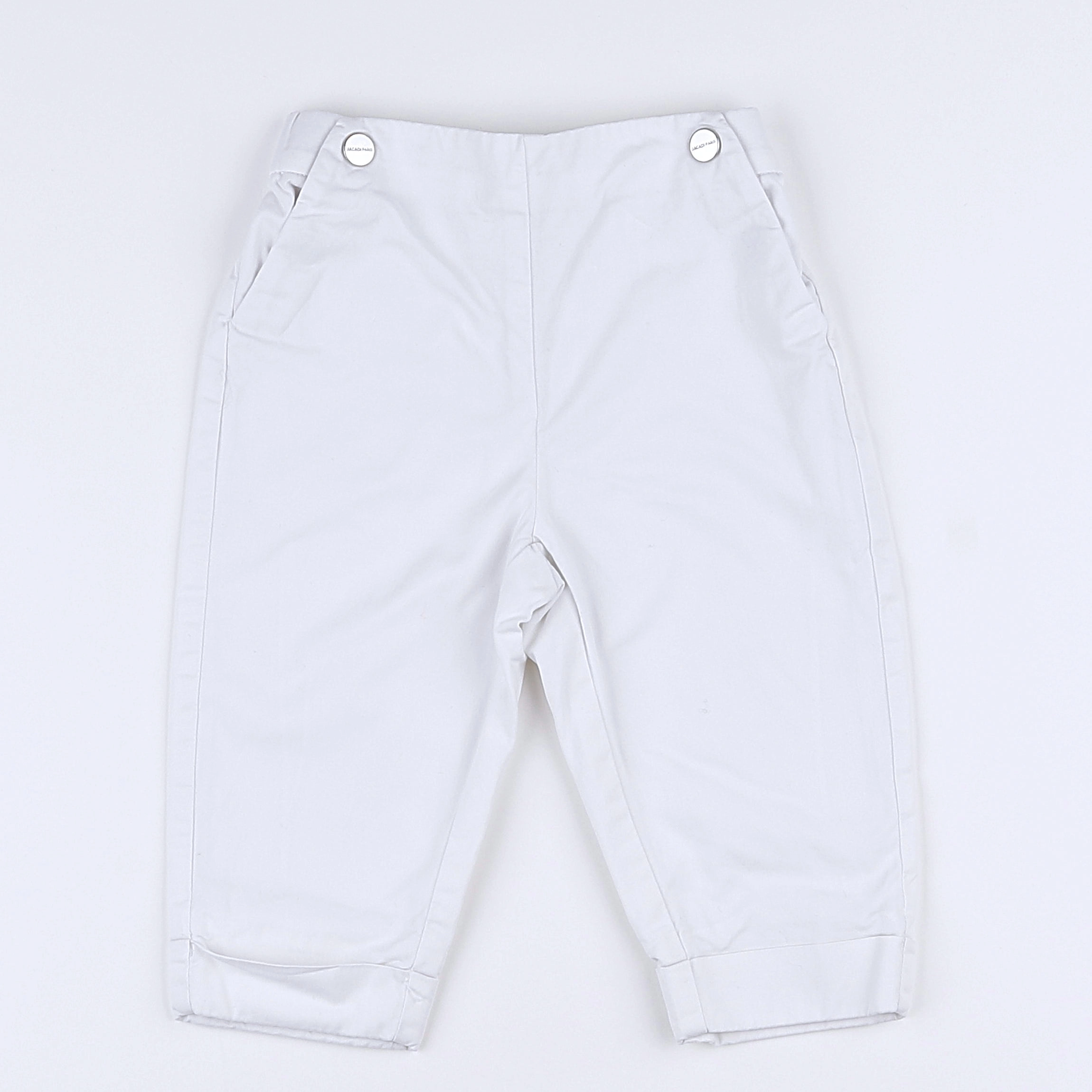 Jacadi - pantalon blanc - 12 mois