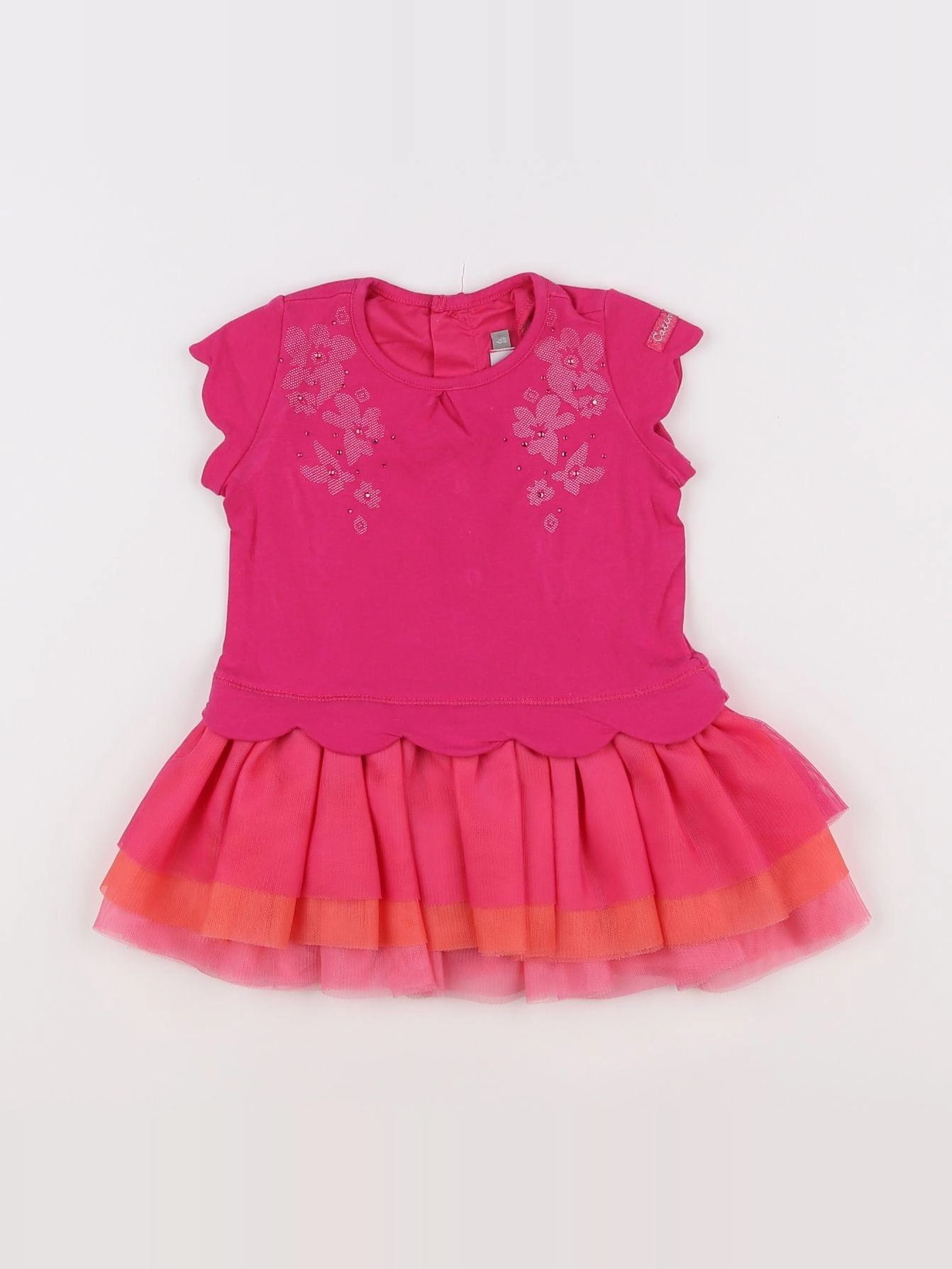 Catimini - robe rose - 6 mois