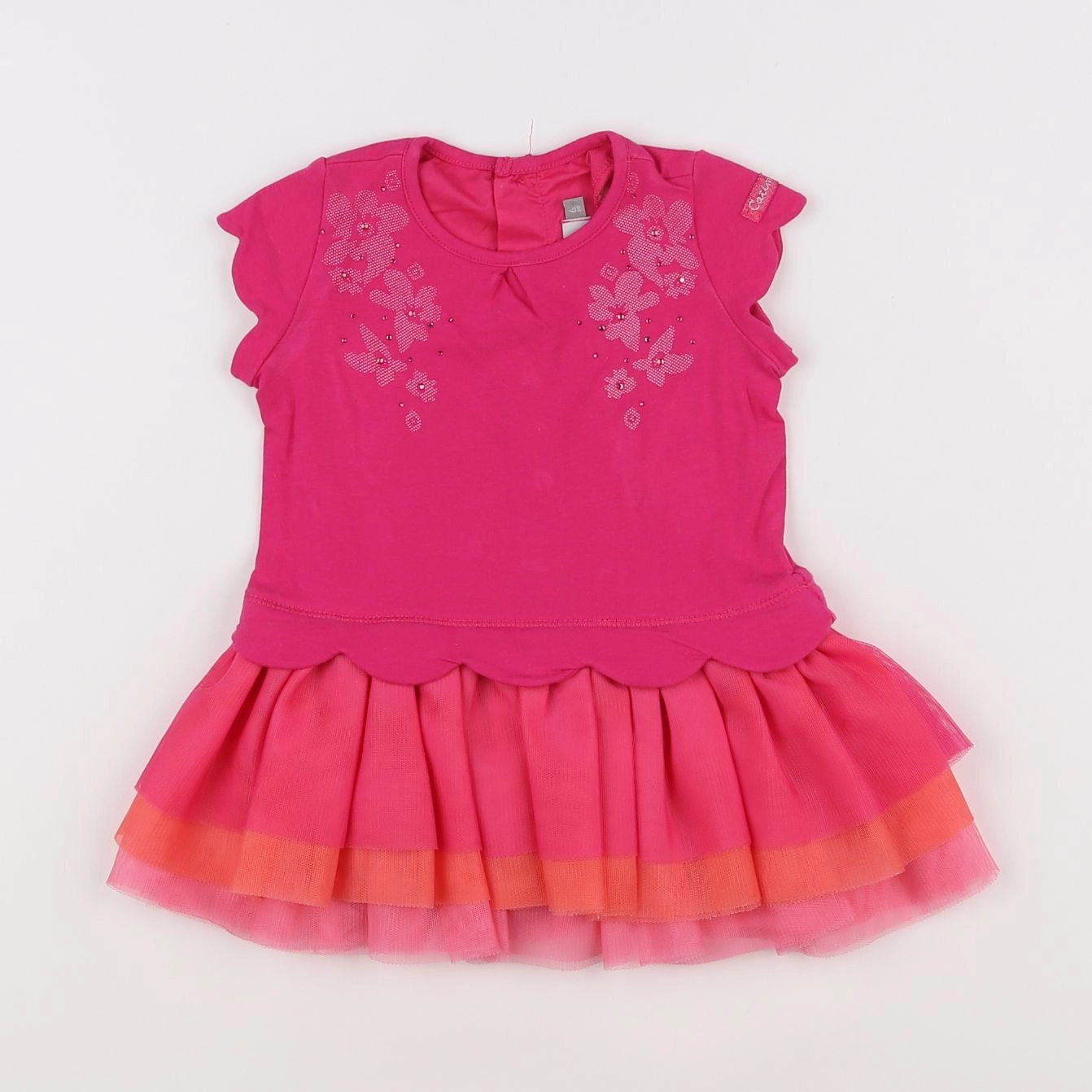 Catimini - robe rose - 6 mois